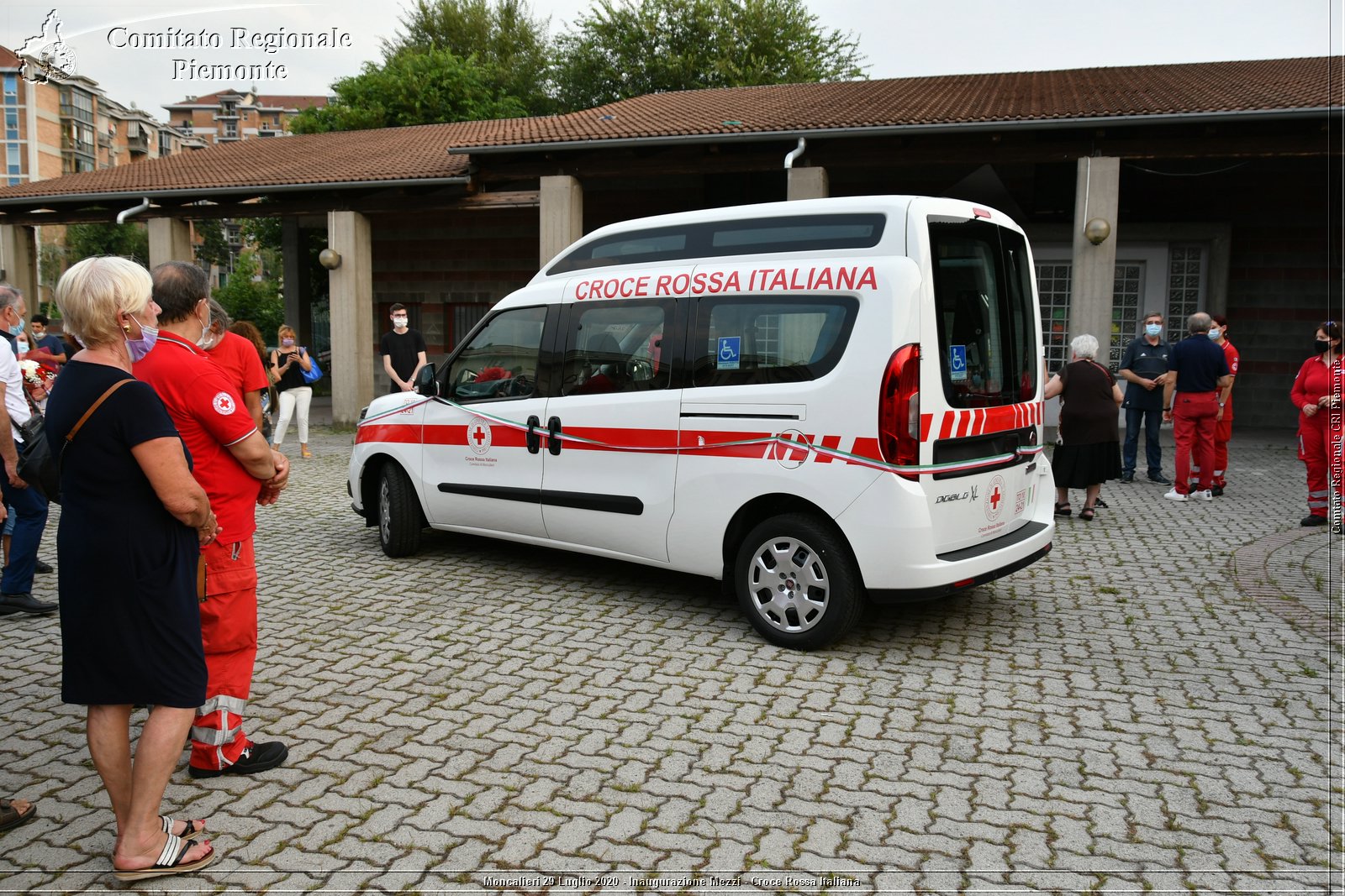 Moncalieri 29 Luglio 2020 - Inaugurazione Mezzi - Croce Rossa Italiana - Comitato Regionale del Piemonte