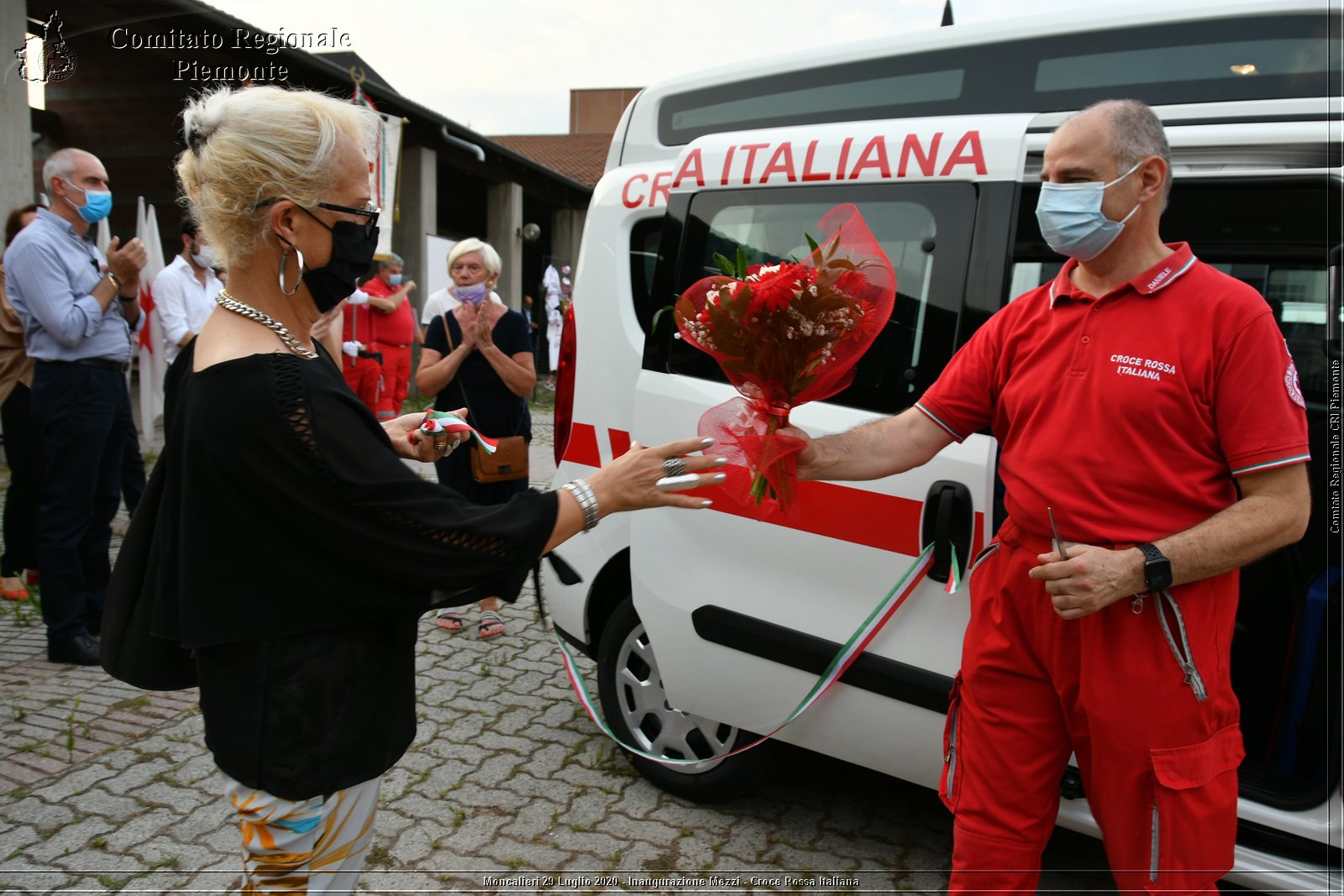 Moncalieri 29 Luglio 2020 - Inaugurazione Mezzi - Croce Rossa Italiana - Comitato Regionale del Piemonte