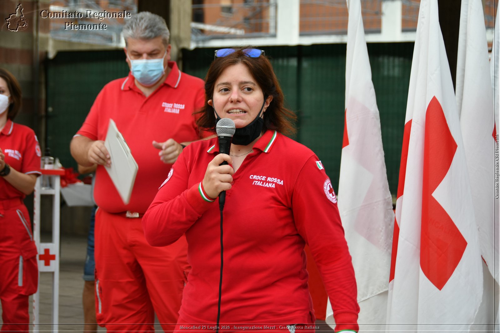 Moncalieri 29 Luglio 2020 - Inaugurazione Mezzi - Croce Rossa Italiana - Comitato Regionale del Piemonte