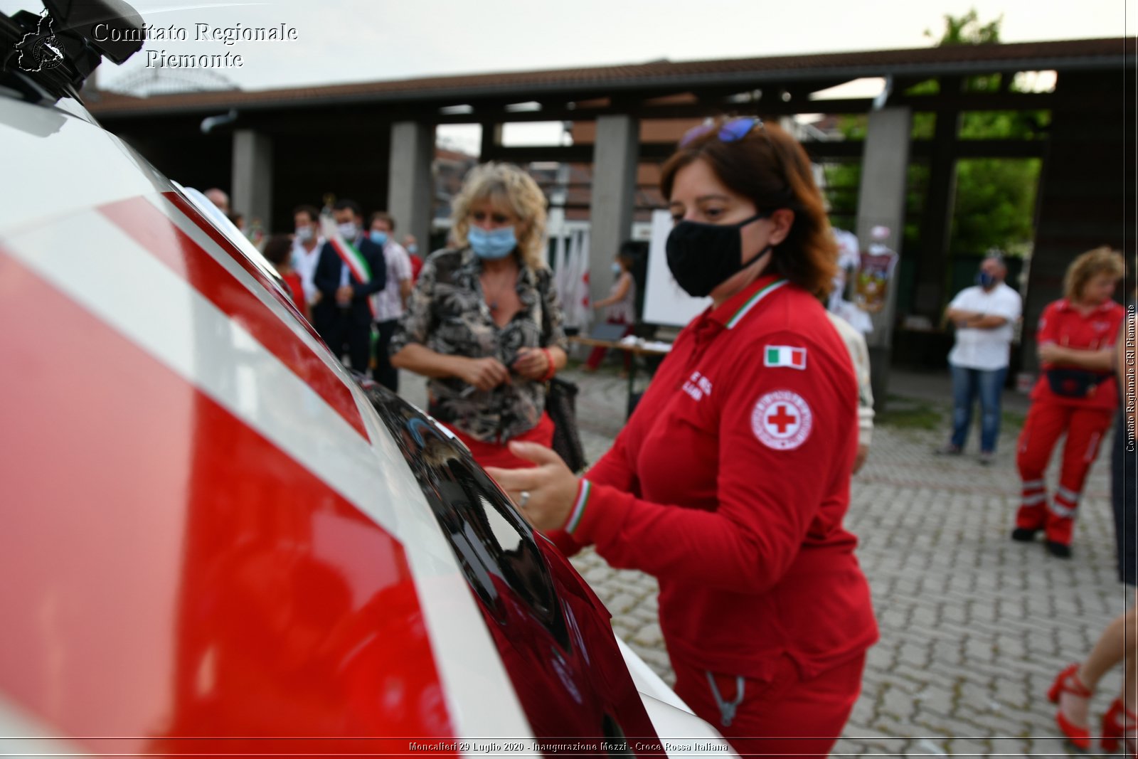 Moncalieri 29 Luglio 2020 - Inaugurazione Mezzi - Croce Rossa Italiana - Comitato Regionale del Piemonte