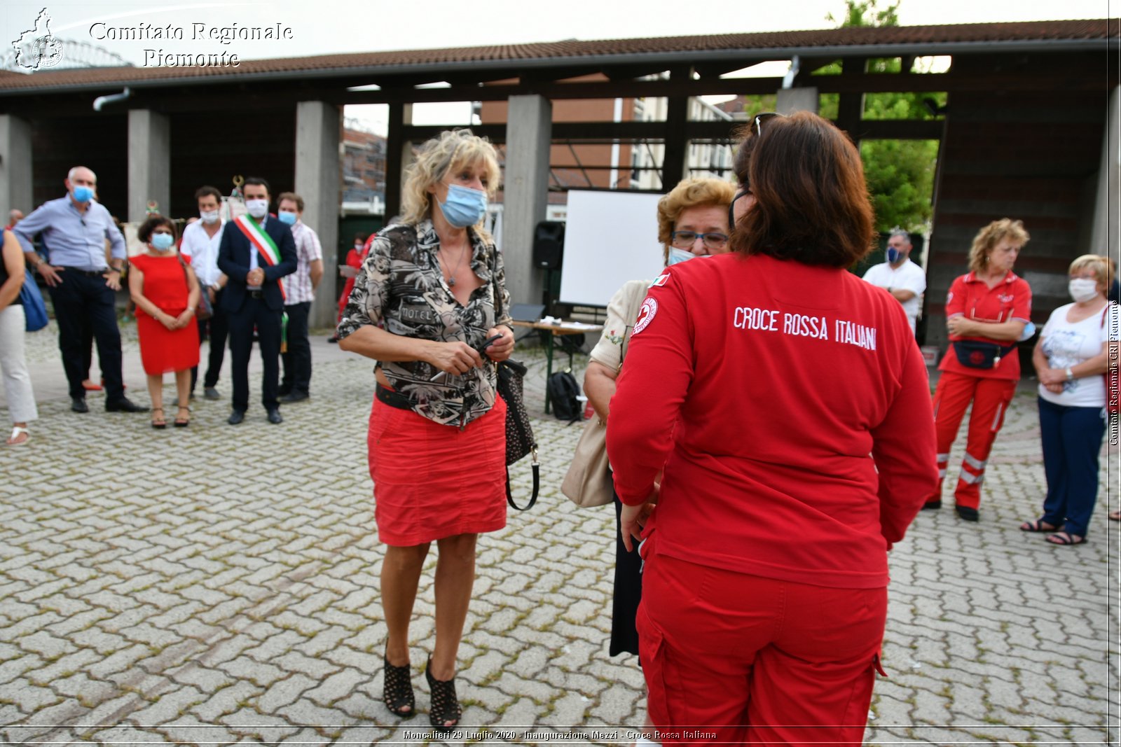 Moncalieri 29 Luglio 2020 - Inaugurazione Mezzi - Croce Rossa Italiana - Comitato Regionale del Piemonte