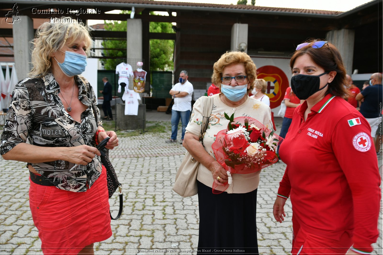 Moncalieri 29 Luglio 2020 - Inaugurazione Mezzi - Croce Rossa Italiana - Comitato Regionale del Piemonte