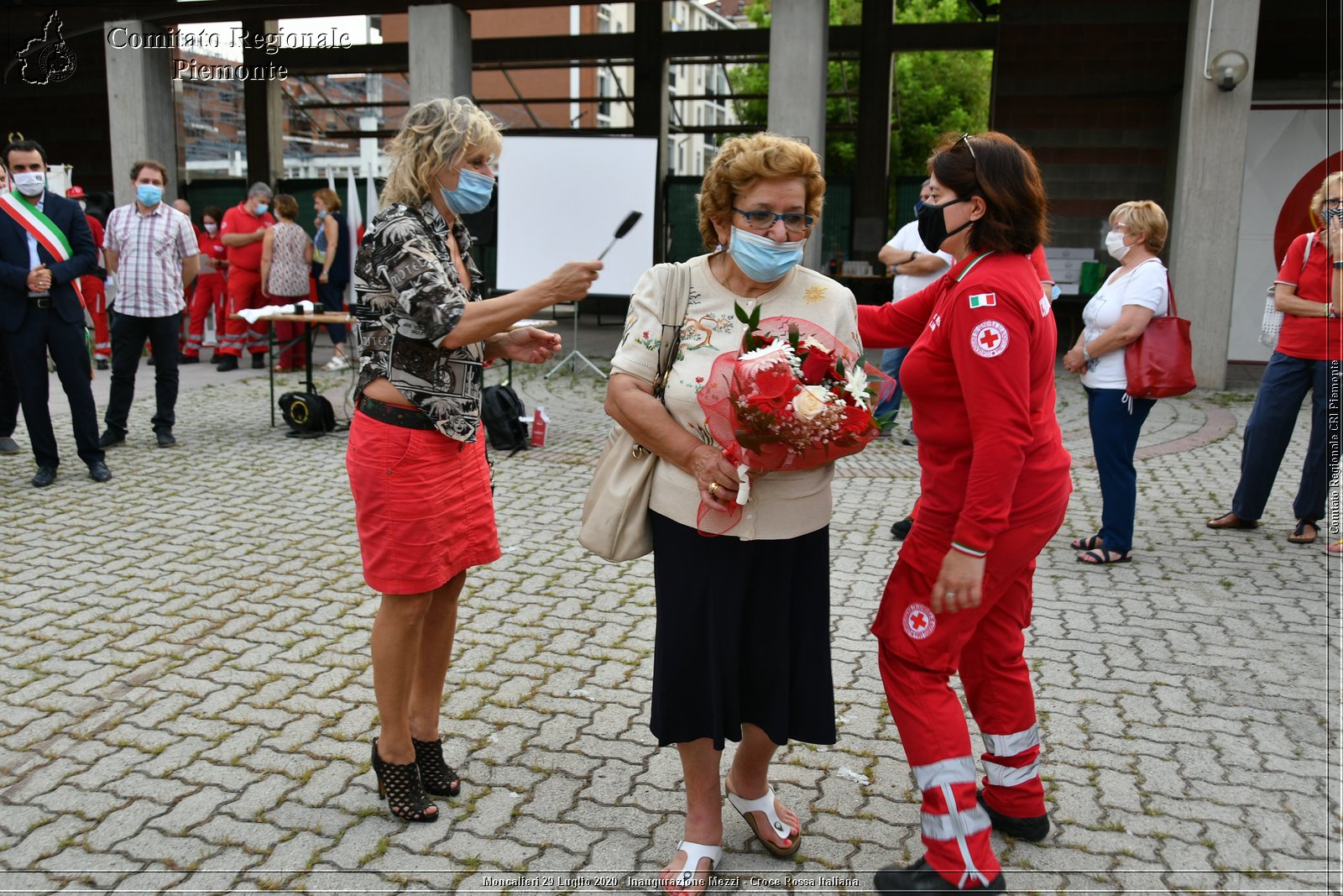 Moncalieri 29 Luglio 2020 - Inaugurazione Mezzi - Croce Rossa Italiana - Comitato Regionale del Piemonte