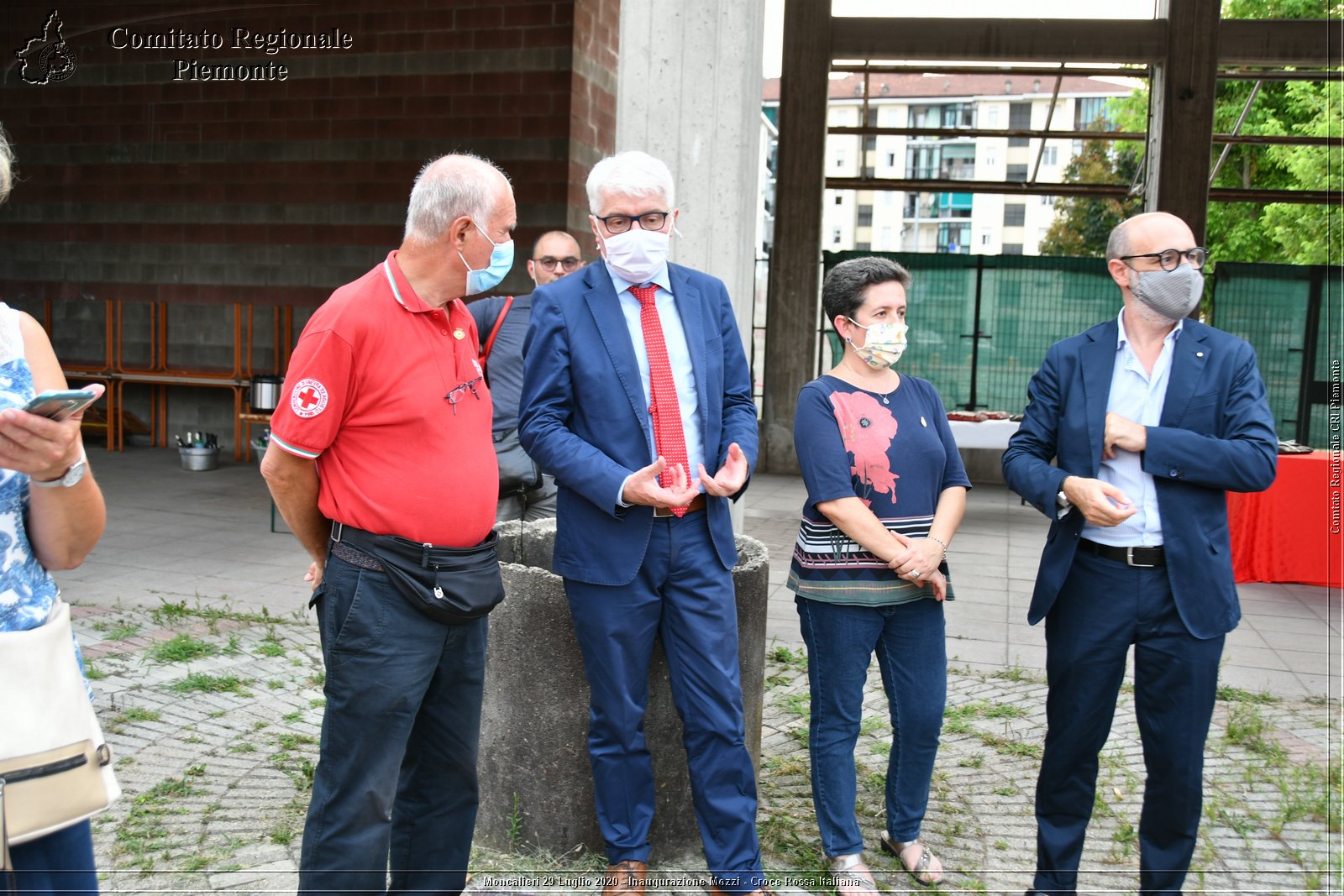 Moncalieri 29 Luglio 2020 - Inaugurazione Mezzi - Croce Rossa Italiana - Comitato Regionale del Piemonte