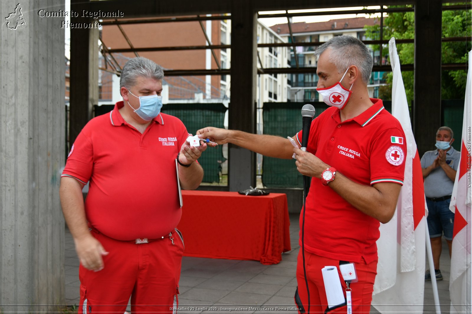 Moncalieri 29 Luglio 2020 - Inaugurazione Mezzi - Croce Rossa Italiana - Comitato Regionale del Piemonte