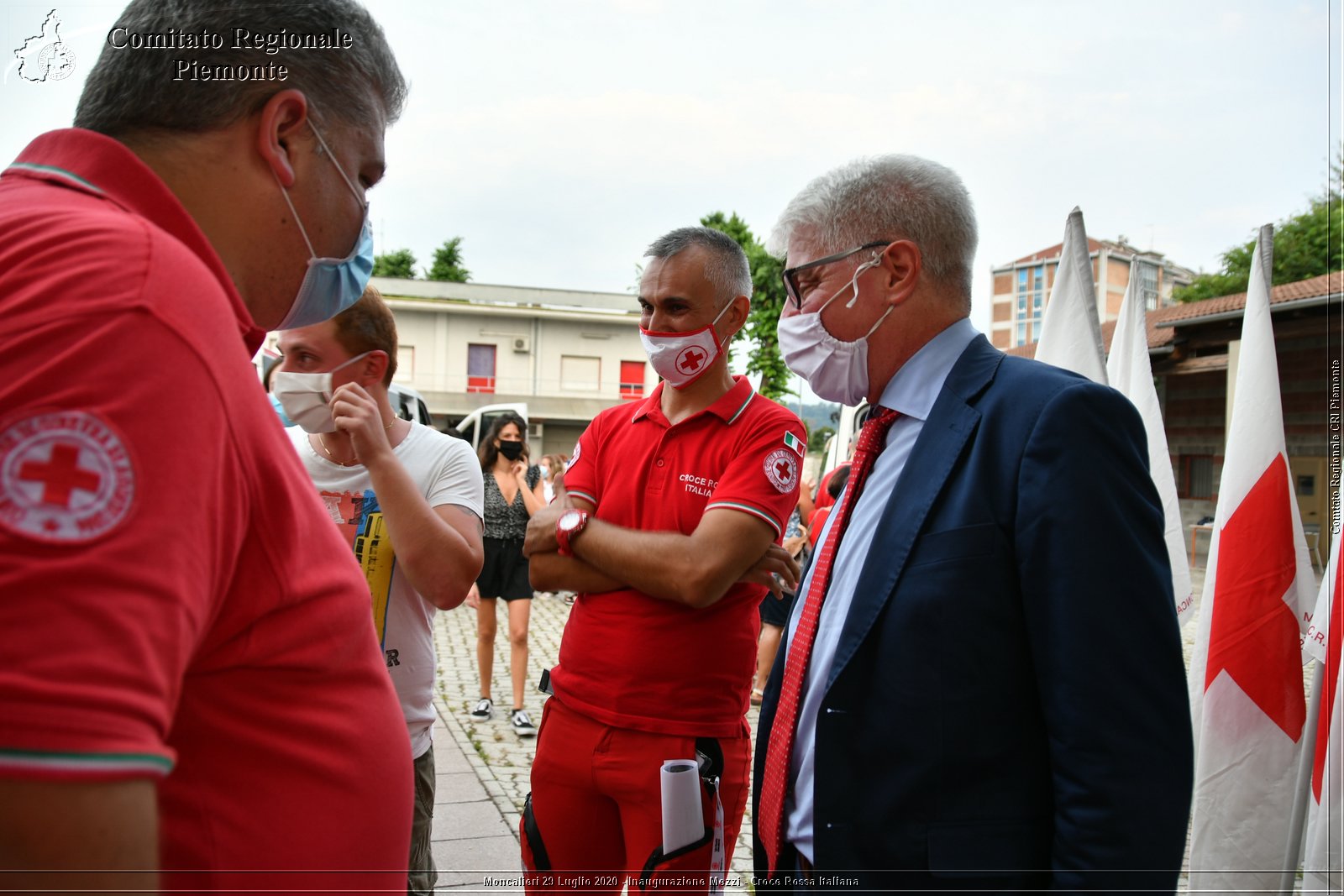 Moncalieri 29 Luglio 2020 - Inaugurazione Mezzi - Croce Rossa Italiana - Comitato Regionale del Piemonte