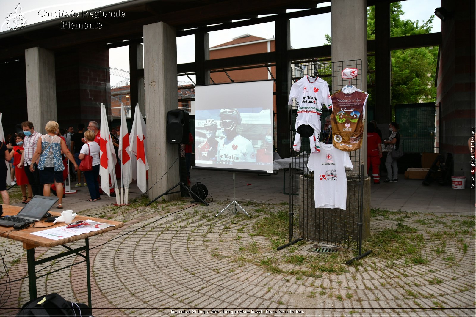 Moncalieri 29 Luglio 2020 - Inaugurazione Mezzi - Croce Rossa Italiana - Comitato Regionale del Piemonte