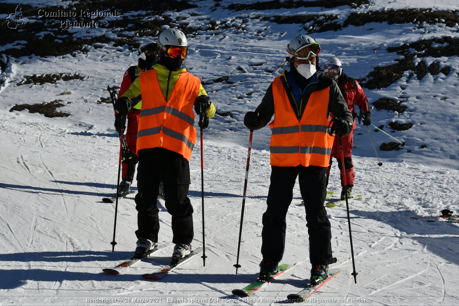 Bardonecchia 21 Marzo 2021 - Esami aspiranti OSP - Croce Rossa Italiana - Comitato Regionale del Piemonte