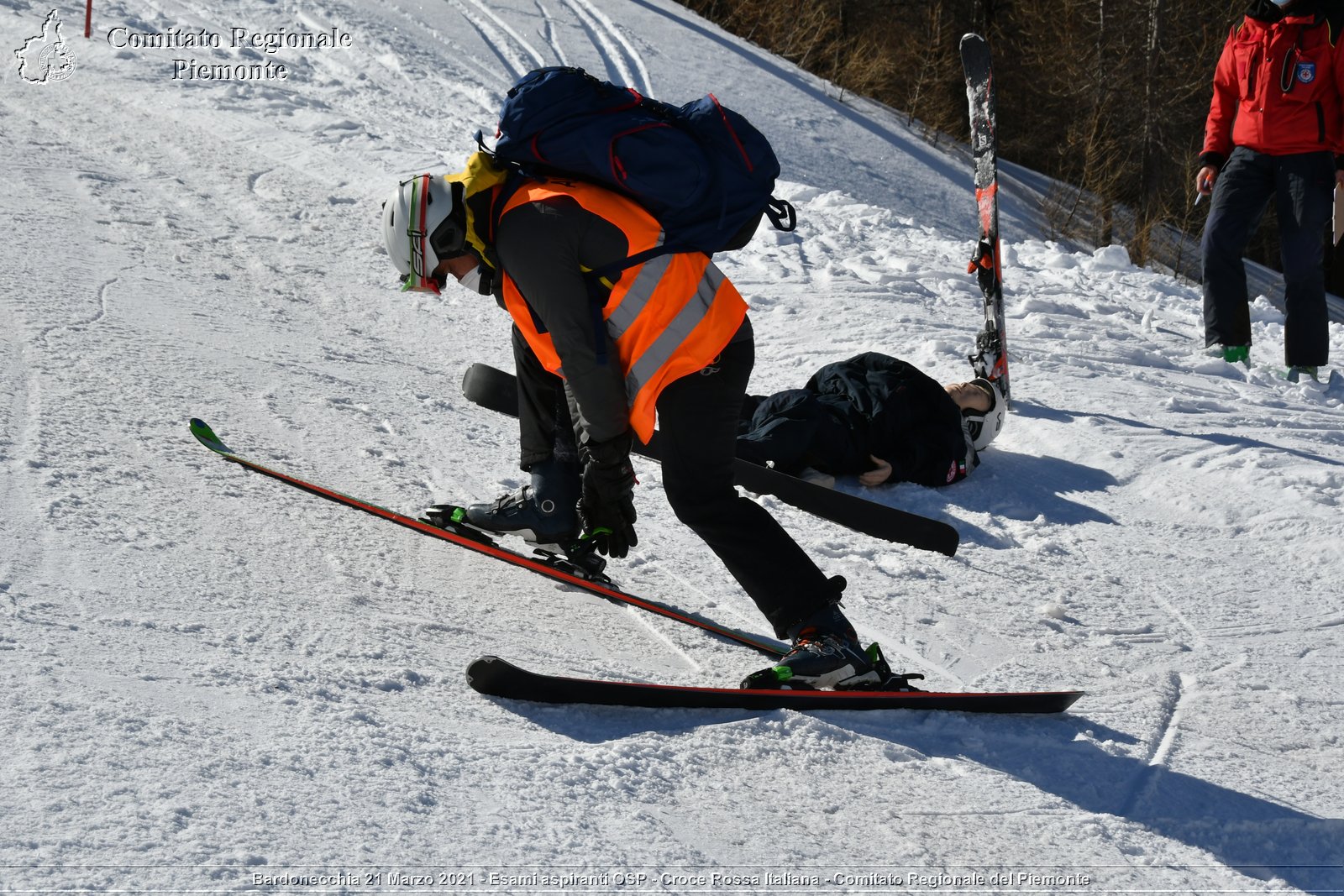 Bardonecchia 21 Marzo 2021 - Esami aspiranti OSP - Croce Rossa Italiana - Comitato Regionale del Piemonte