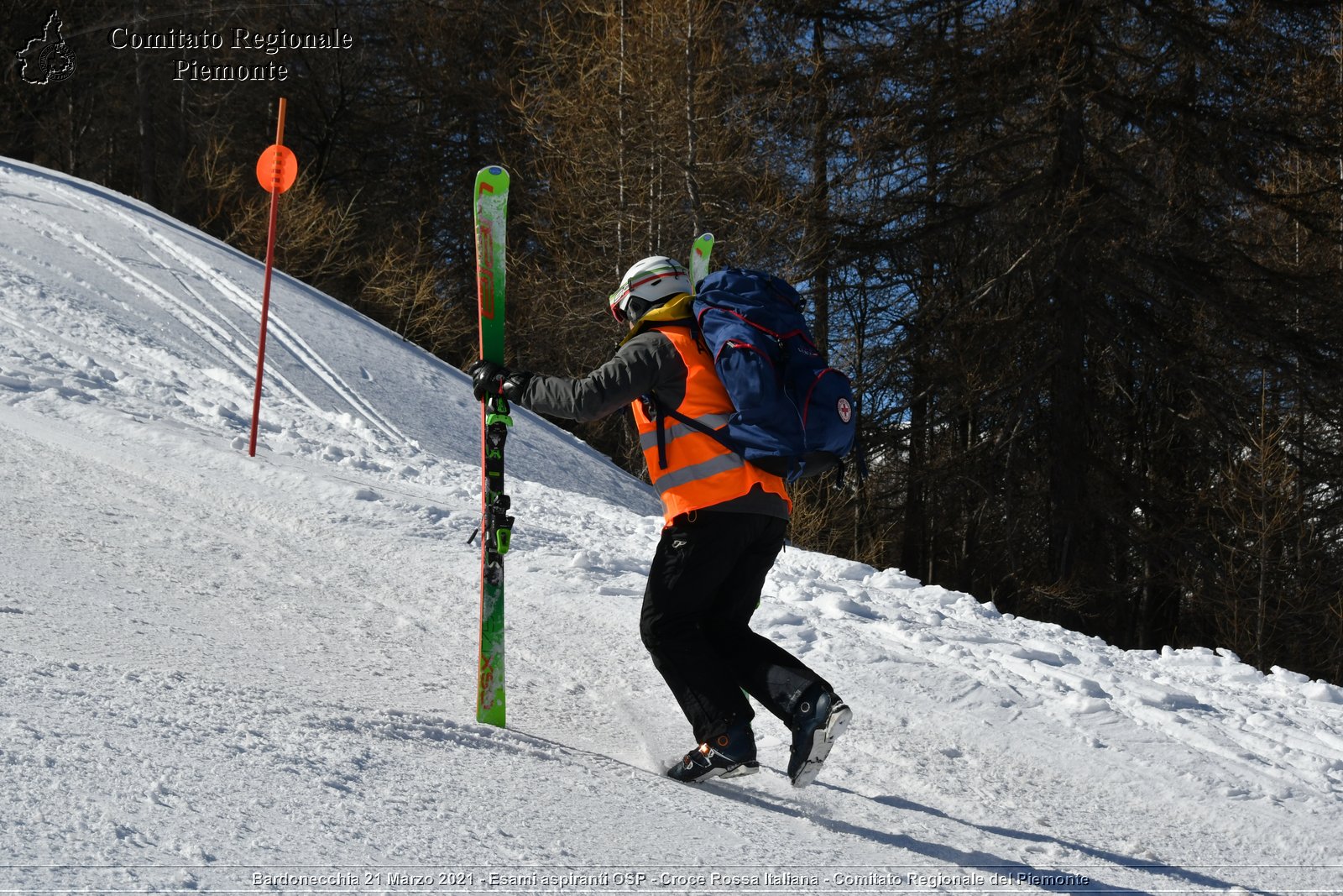 Bardonecchia 21 Marzo 2021 - Esami aspiranti OSP - Croce Rossa Italiana - Comitato Regionale del Piemonte