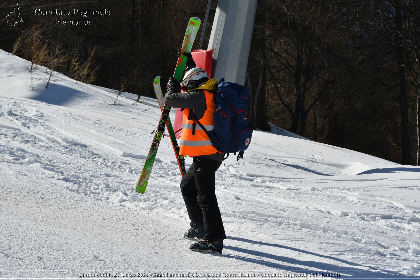 Bardonecchia 21 Marzo 2021 - Esami aspiranti OSP - Croce Rossa Italiana - Comitato Regionale del Piemonte