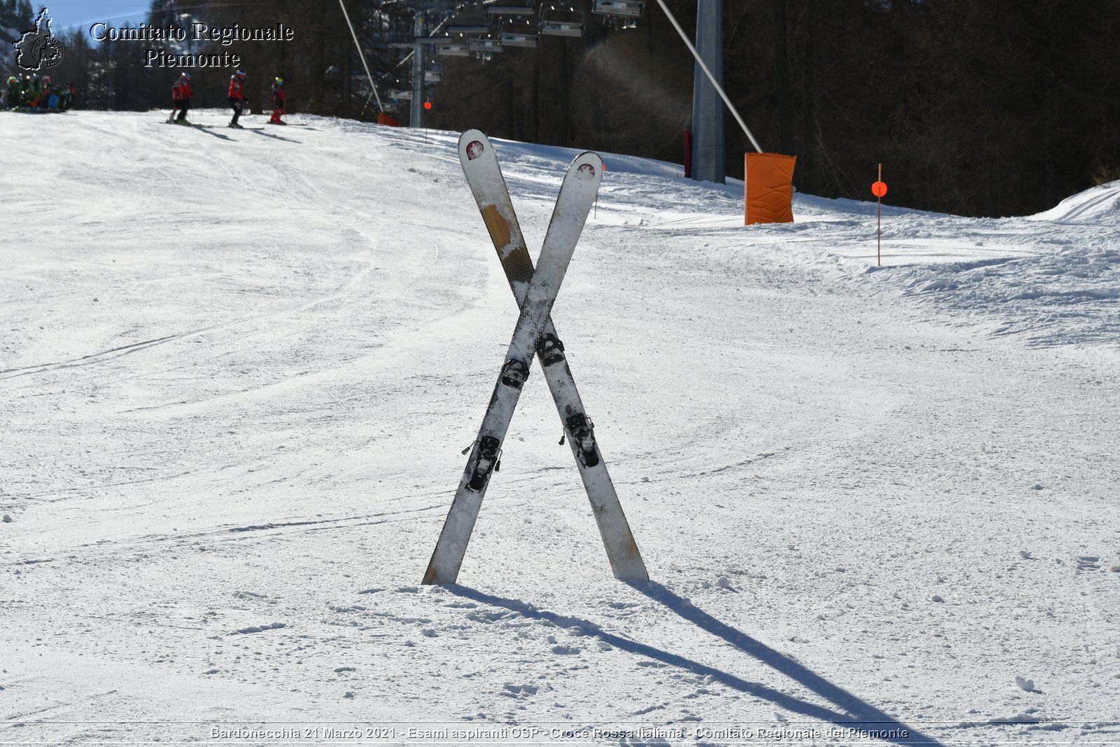 Bardonecchia 21 Marzo 2021 - Esami aspiranti OSP - Croce Rossa Italiana - Comitato Regionale del Piemonte