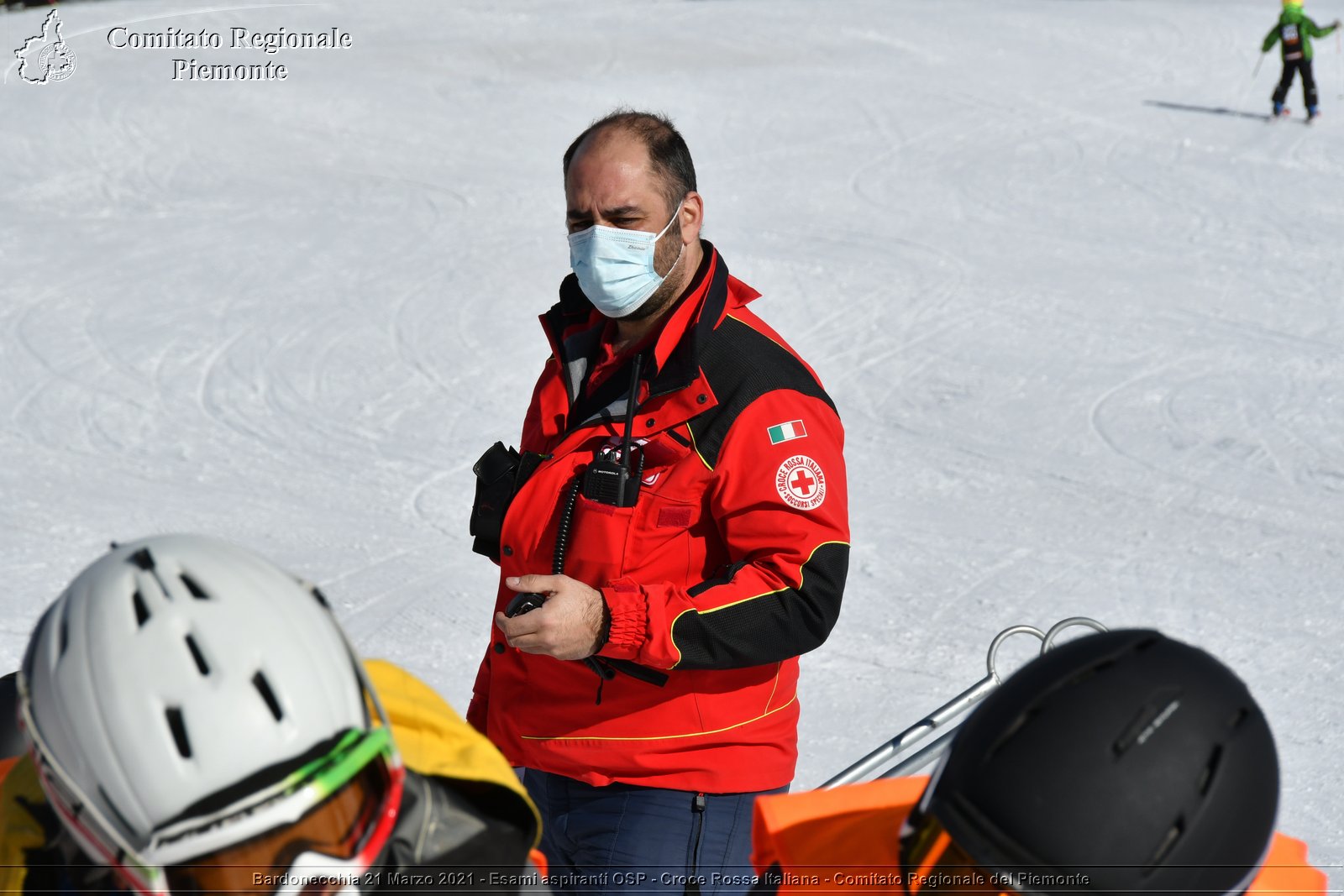 Bardonecchia 21 Marzo 2021 - Esami aspiranti OSP - Croce Rossa Italiana - Comitato Regionale del Piemonte