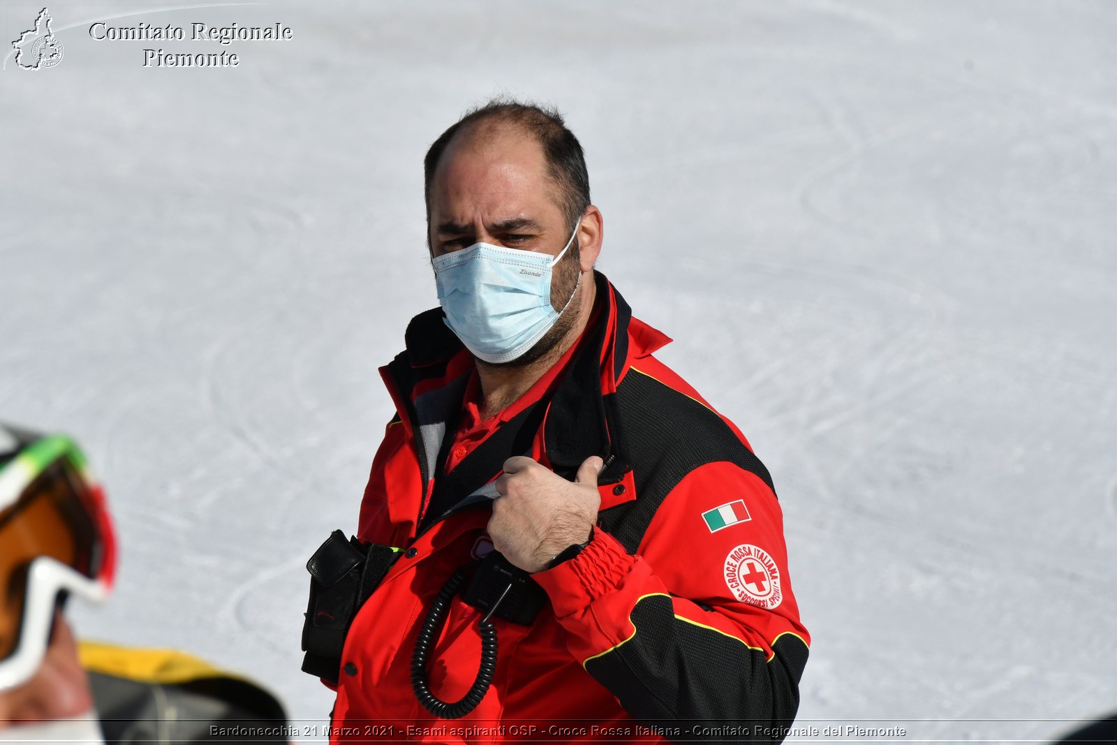 Bardonecchia 21 Marzo 2021 - Esami aspiranti OSP - Croce Rossa Italiana - Comitato Regionale del Piemonte