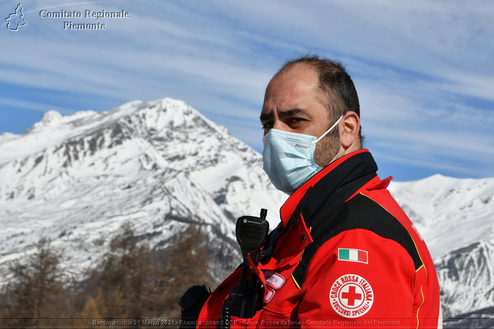 Bardonecchia 21 Marzo 2021 - Esami aspiranti OSP - Croce Rossa Italiana - Comitato Regionale del Piemonte