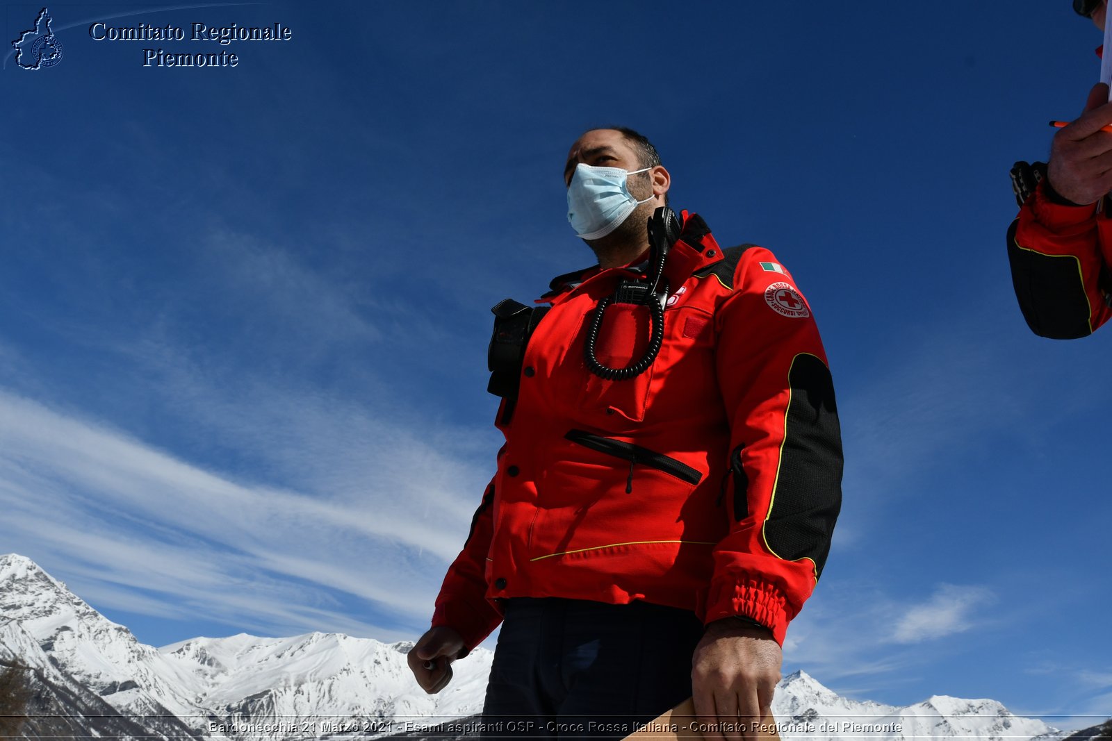 Bardonecchia 21 Marzo 2021 - Esami aspiranti OSP - Croce Rossa Italiana - Comitato Regionale del Piemonte