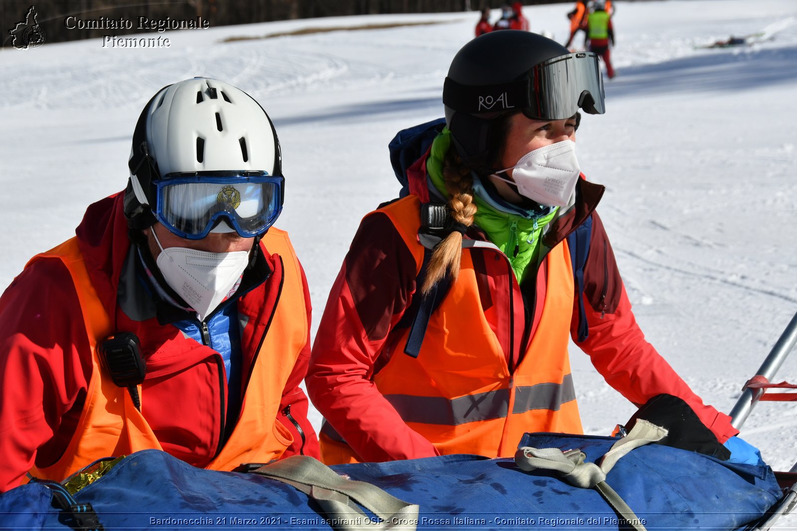 Bardonecchia 21 Marzo 2021 - Esami aspiranti OSP - Croce Rossa Italiana - Comitato Regionale del Piemonte