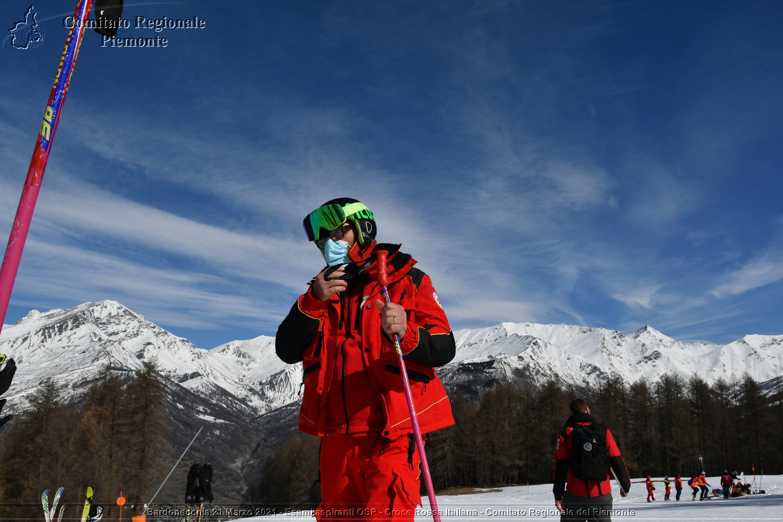 Bardonecchia 21 Marzo 2021 - Esami aspiranti OSP - Croce Rossa Italiana - Comitato Regionale del Piemonte