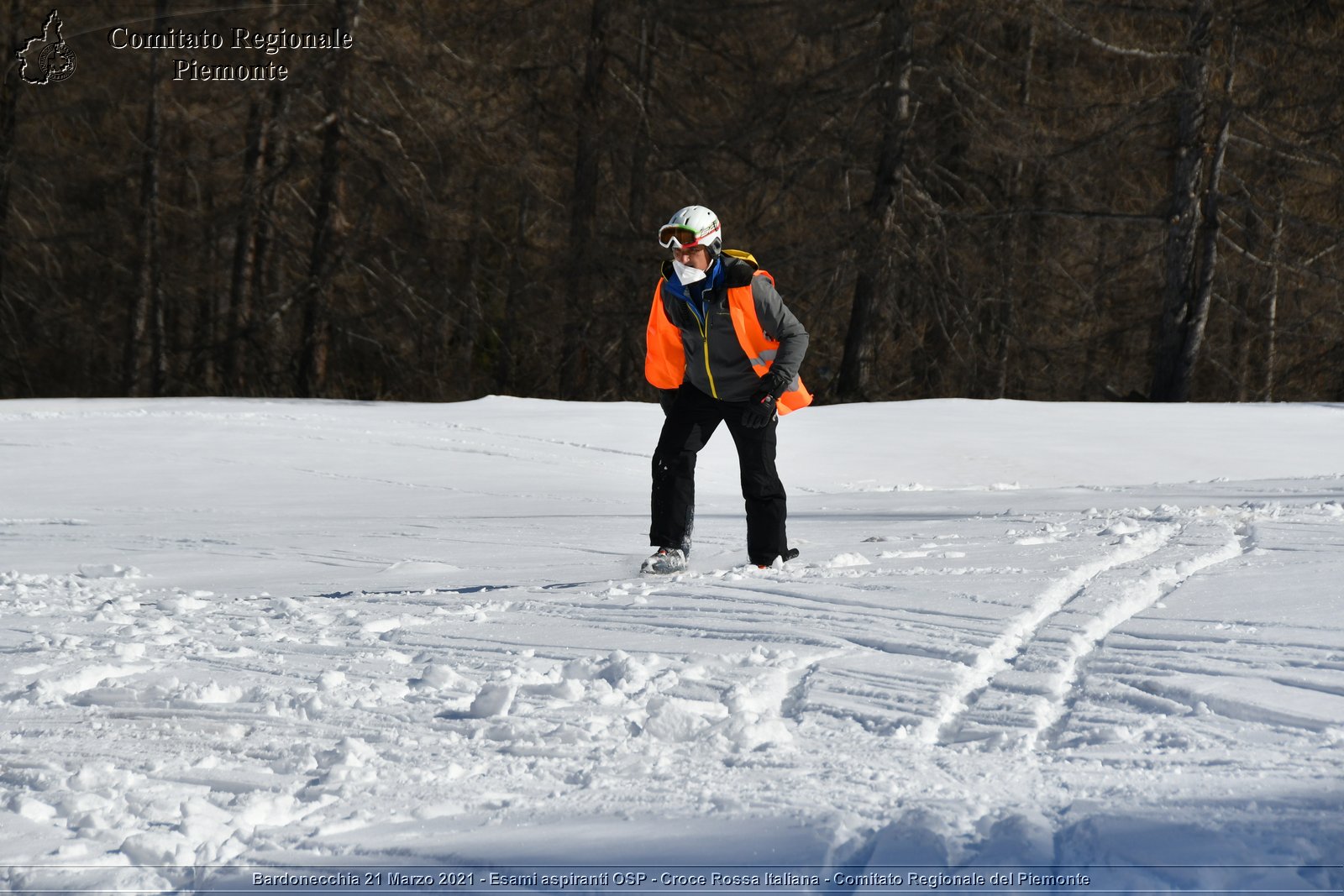 Bardonecchia 21 Marzo 2021 - Esami aspiranti OSP - Croce Rossa Italiana - Comitato Regionale del Piemonte