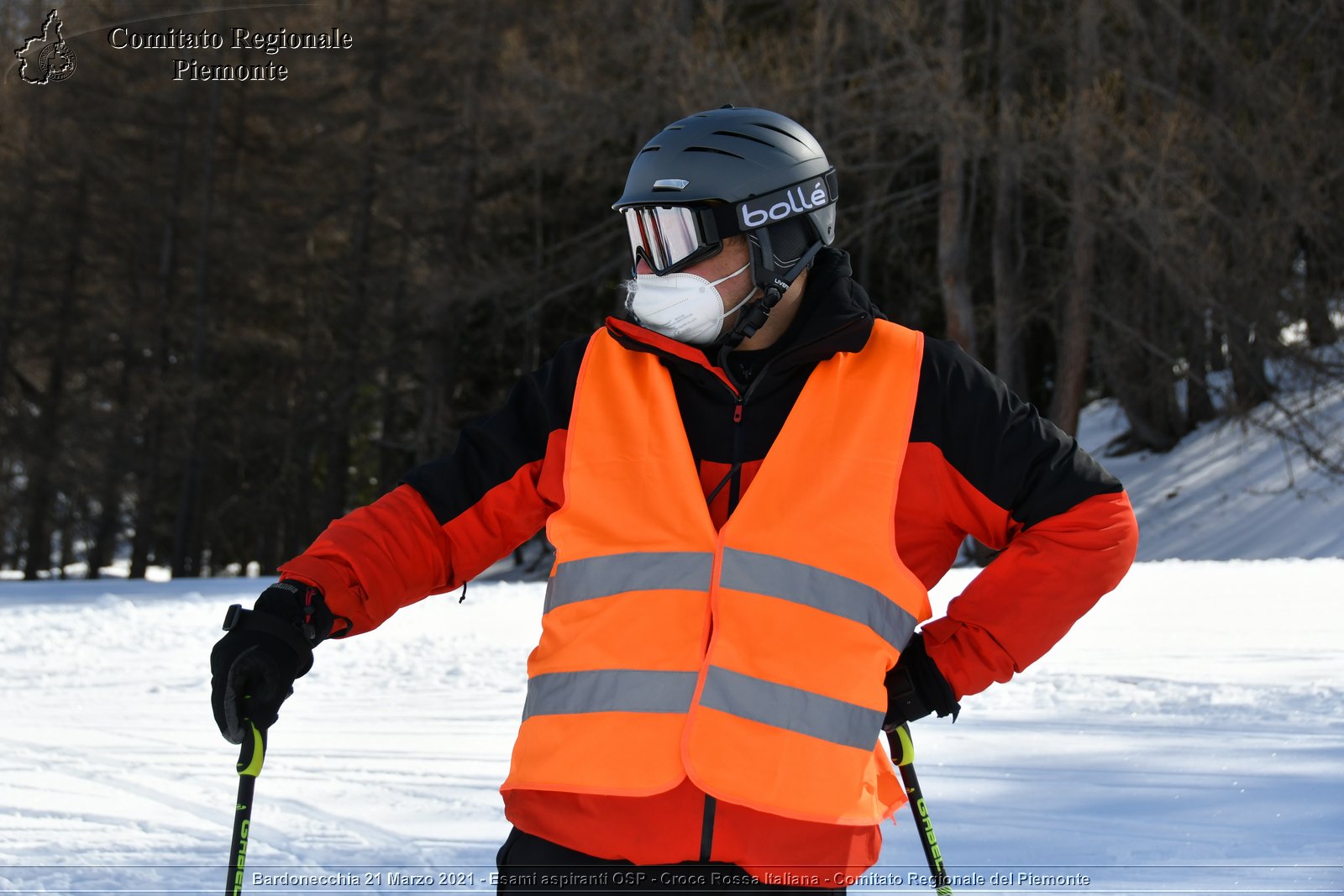 Bardonecchia 21 Marzo 2021 - Esami aspiranti OSP - Croce Rossa Italiana - Comitato Regionale del Piemonte