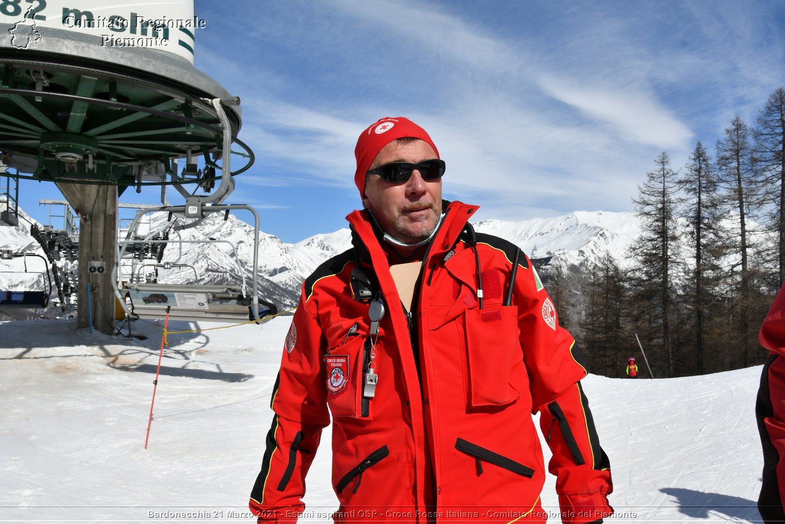 Bardonecchia 21 Marzo 2021 - Esami aspiranti OSP - Croce Rossa Italiana - Comitato Regionale del Piemonte