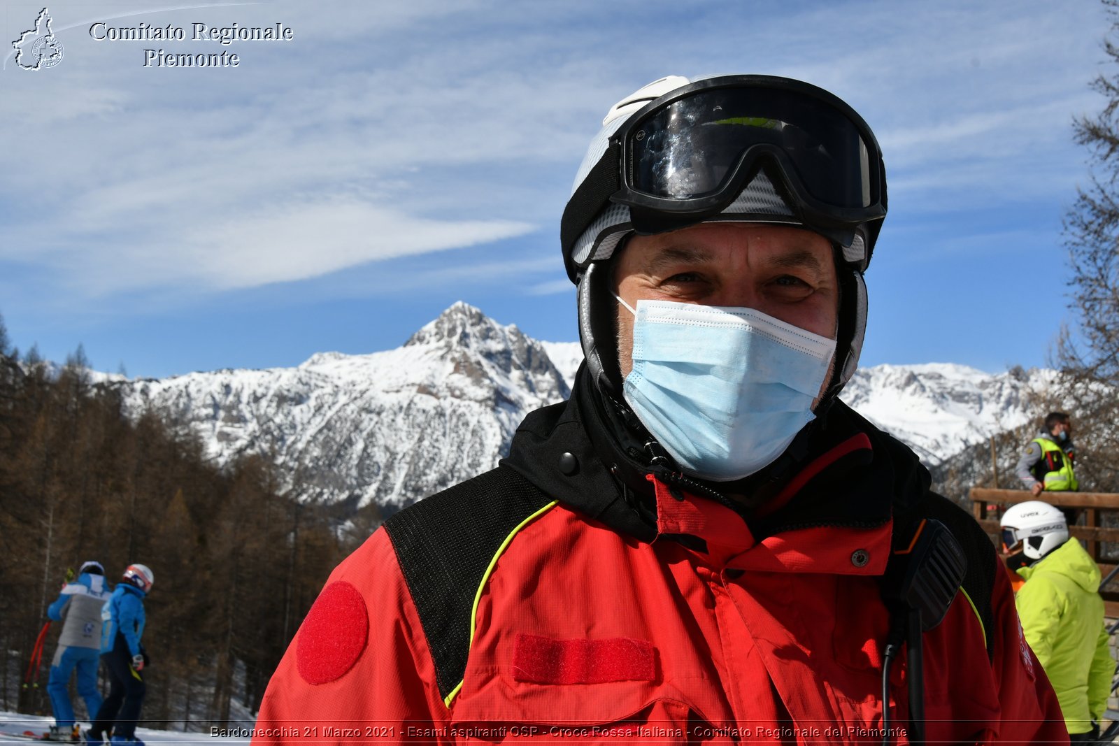 Bardonecchia 21 Marzo 2021 - Esami aspiranti OSP - Croce Rossa Italiana - Comitato Regionale del Piemonte