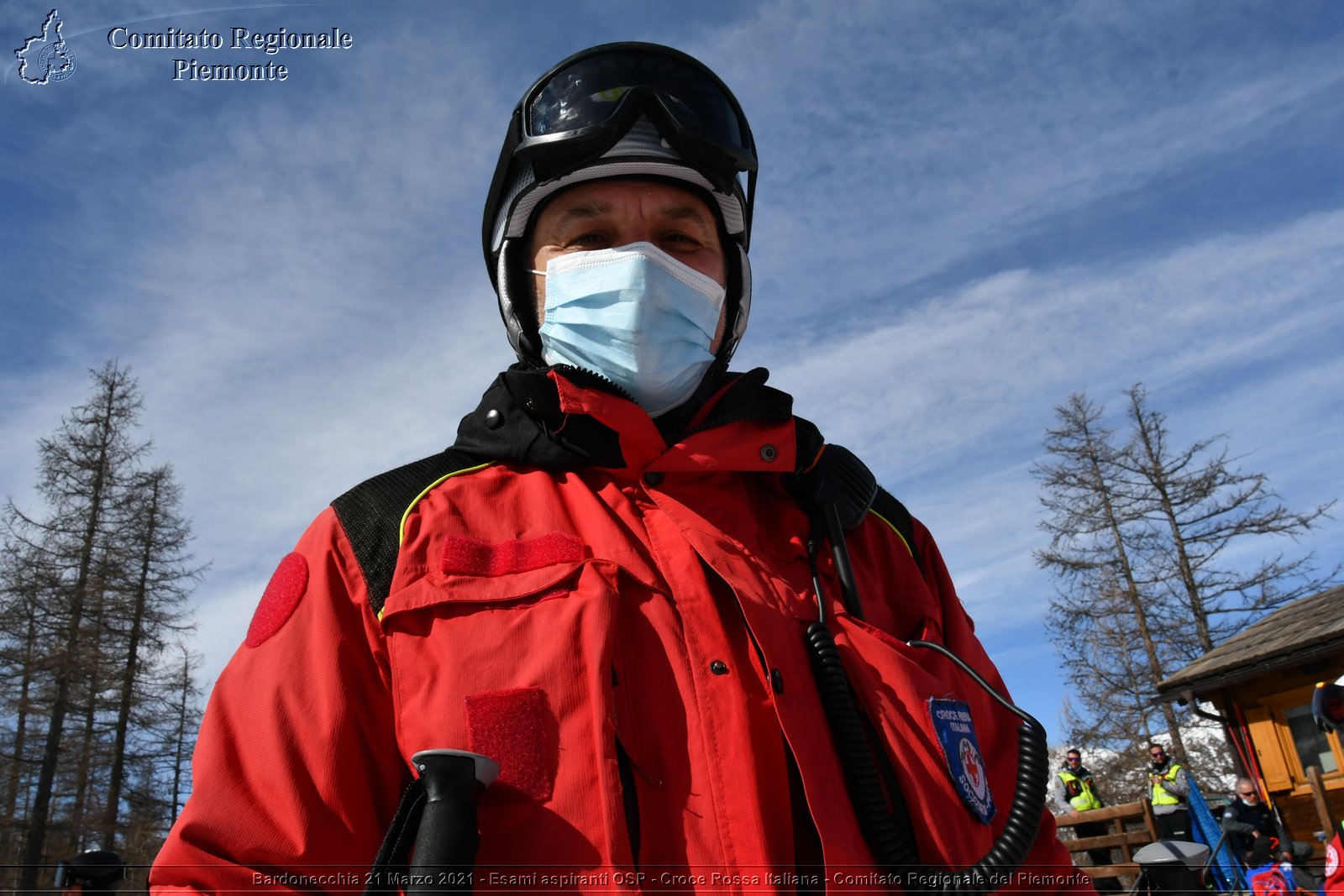 Bardonecchia 21 Marzo 2021 - Esami aspiranti OSP - Croce Rossa Italiana - Comitato Regionale del Piemonte