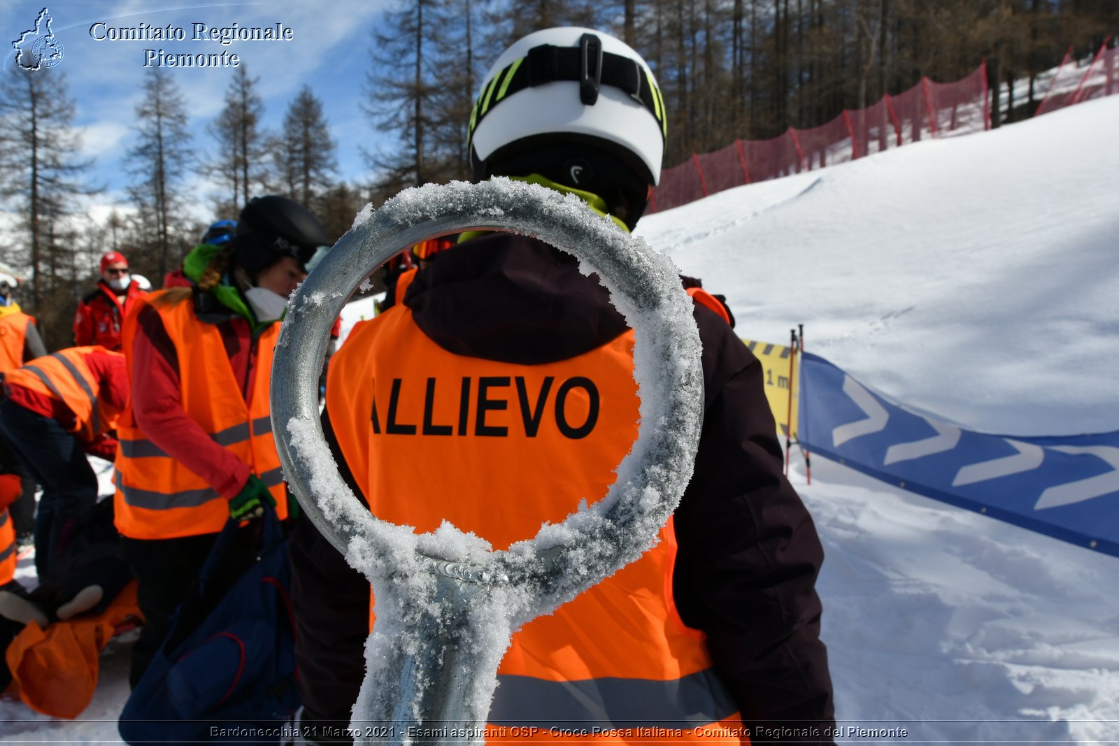 Bardonecchia 21 Marzo 2021 - Esami aspiranti OSP - Croce Rossa Italiana - Comitato Regionale del Piemonte