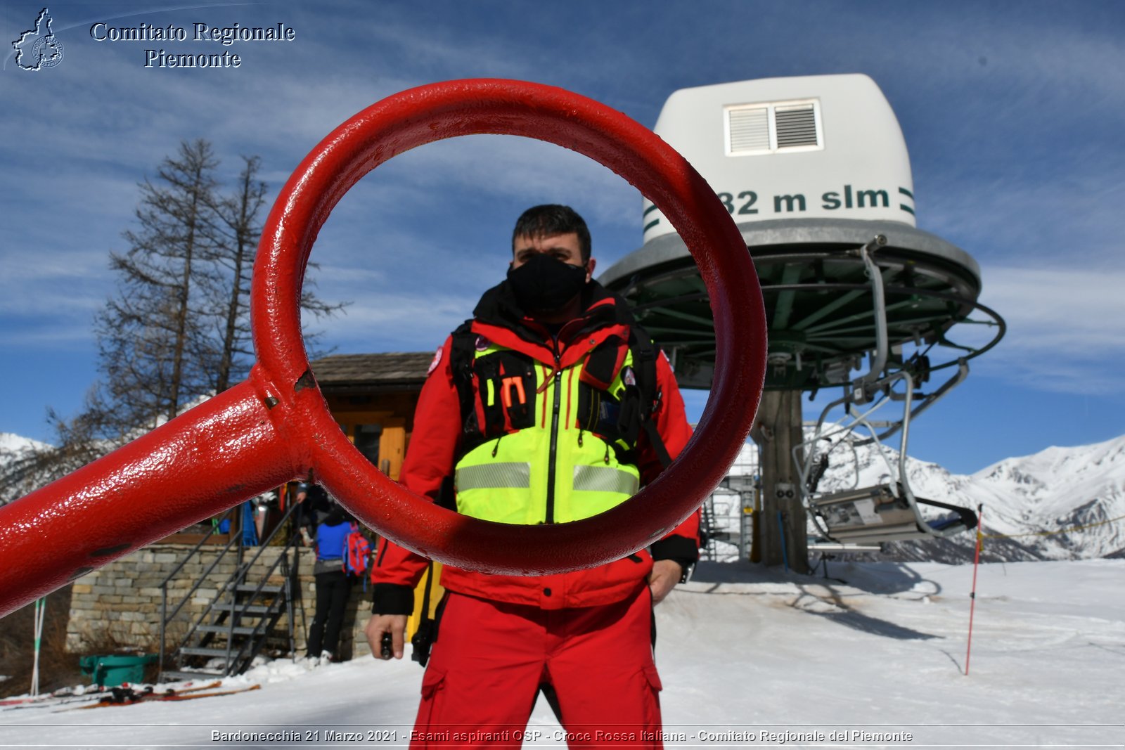 Bardonecchia 21 Marzo 2021 - Esami aspiranti OSP - Croce Rossa Italiana - Comitato Regionale del Piemonte