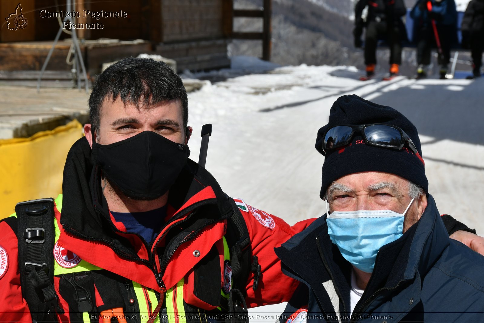 Bardonecchia 21 Marzo 2021 - Esami aspiranti OSP - Croce Rossa Italiana - Comitato Regionale del Piemonte