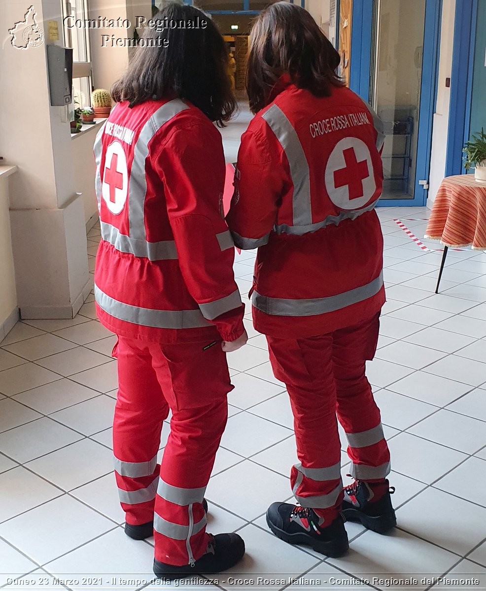 Cuneo 23 Marzo 2021 - Il tempo della gentilezza - Croce Rossa Italiana - Comitato Regionale del Piemonte