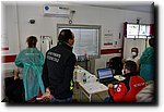 Settimo T.se 27 Marzo 2021 - Centro Vaccinale presso il COE di Settimo T.se della CRI - Croce Rossa Italiana - Comitato Regionale del Piemonte