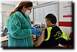 Settimo T.se 27 Marzo 2021 - Centro Vaccinale presso il COE di Settimo T.se della CRI - Croce Rossa Italiana - Comitato Regionale del Piemonte