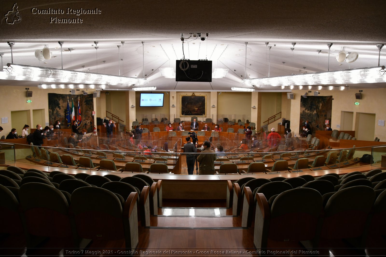 Torino 7 Maggio 2021 - Consiglio Regionale del Piemonte - Croce Rossa Italiana - Comitato Regionale del Piemonte