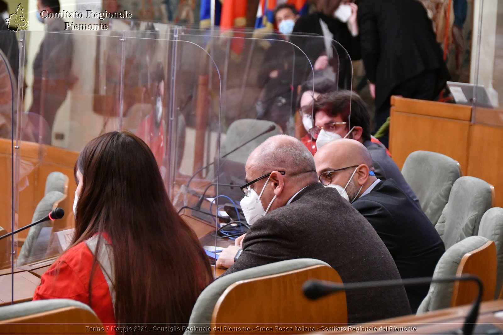 Torino 7 Maggio 2021 - Consiglio Regionale del Piemonte - Croce Rossa Italiana - Comitato Regionale del Piemonte