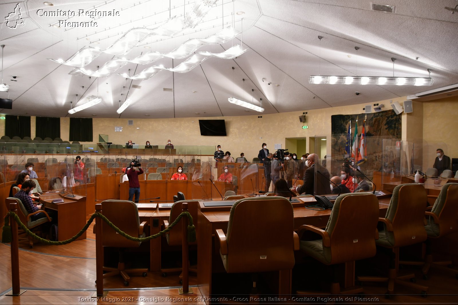 Torino 7 Maggio 2021 - Consiglio Regionale del Piemonte - Croce Rossa Italiana - Comitato Regionale del Piemonte