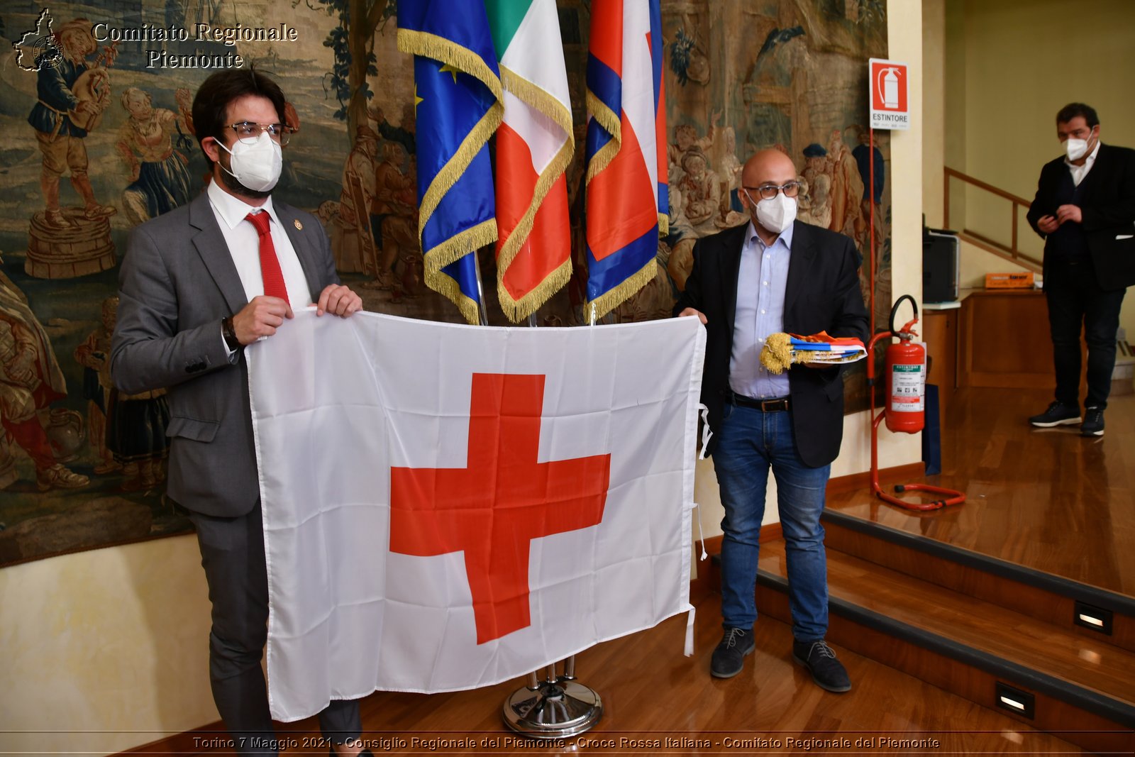 Torino 7 Maggio 2021 - Consiglio Regionale del Piemonte - Croce Rossa Italiana - Comitato Regionale del Piemonte