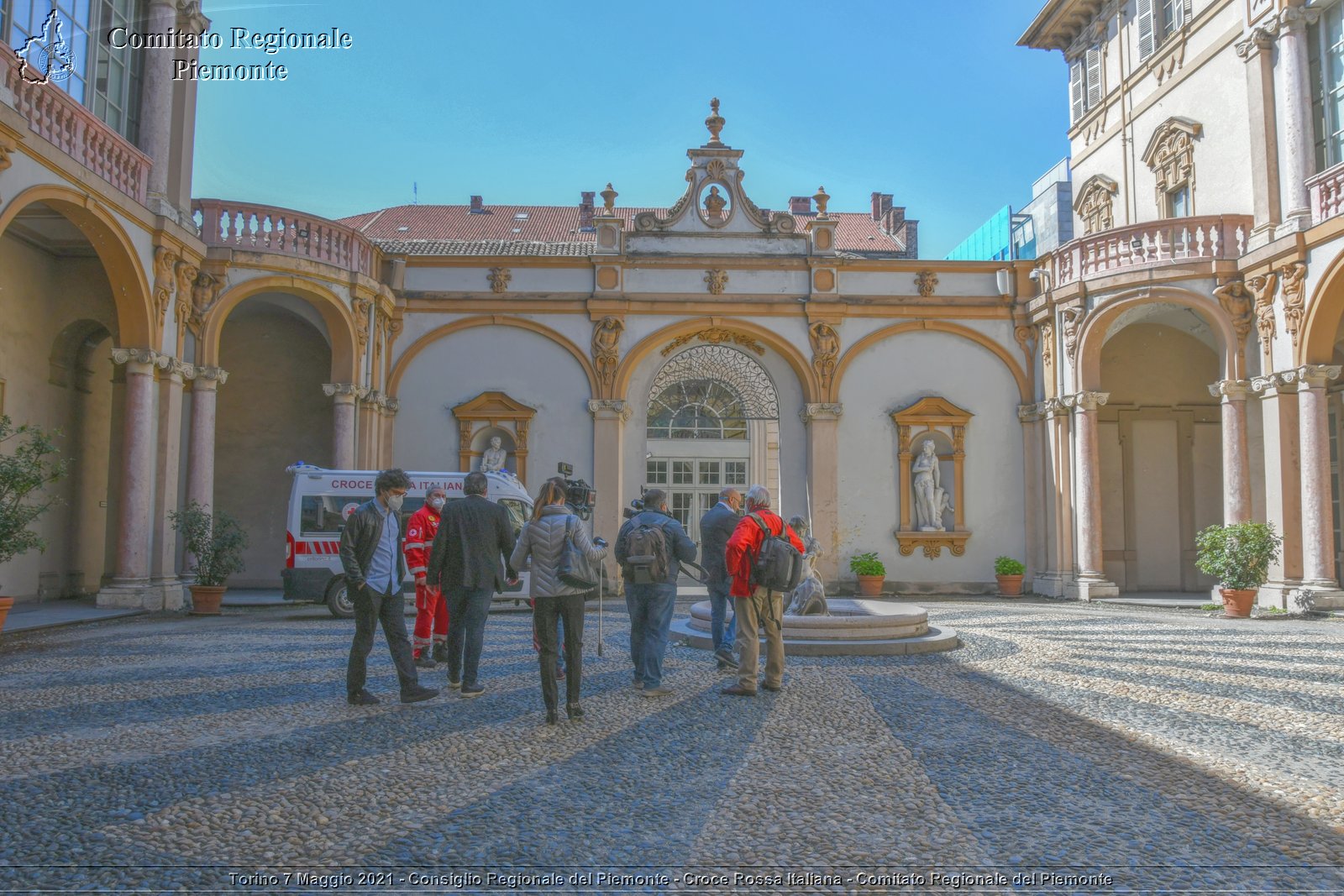 Torino 7 Maggio 2021 - Consiglio Regionale del Piemonte - Croce Rossa Italiana - Comitato Regionale del Piemonte