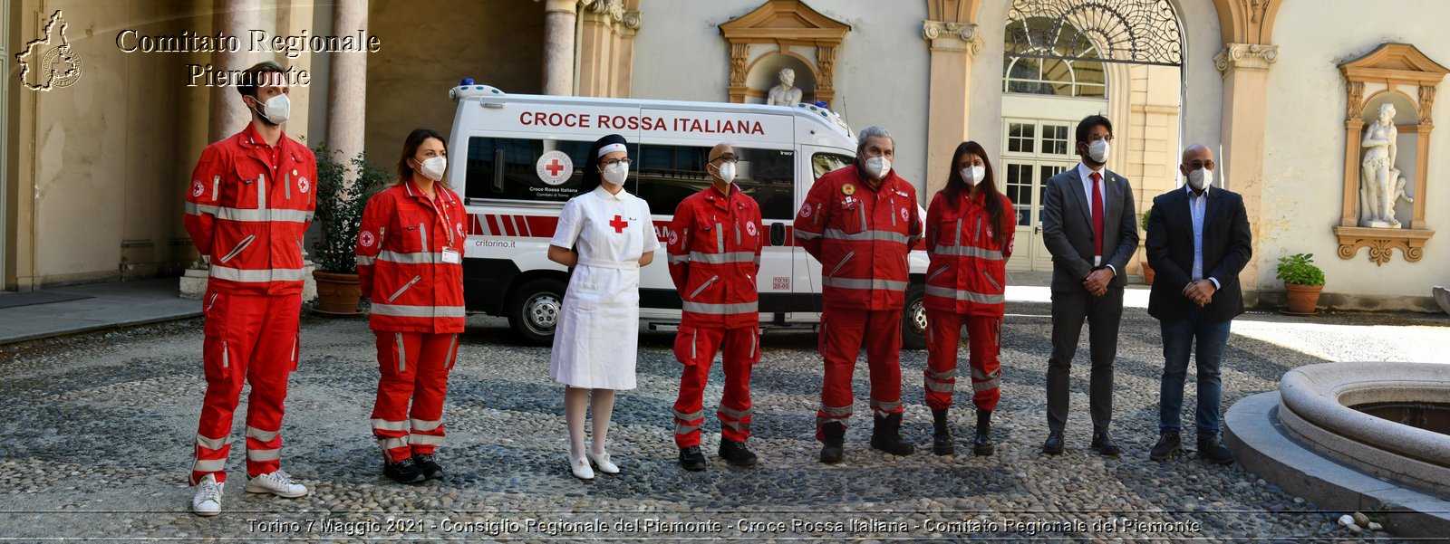 Torino 7 Maggio 2021 - Consiglio Regionale del Piemonte - Croce Rossa Italiana - Comitato Regionale del Piemonte