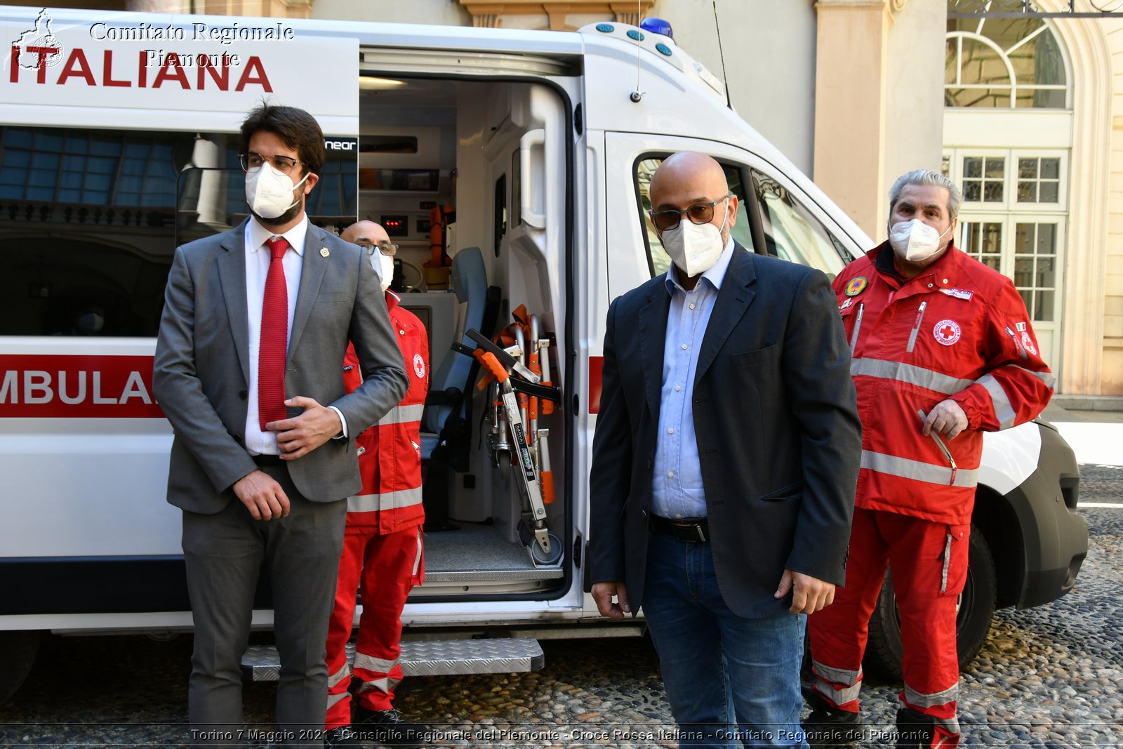 Torino 7 Maggio 2021 - Consiglio Regionale del Piemonte - Croce Rossa Italiana - Comitato Regionale del Piemonte