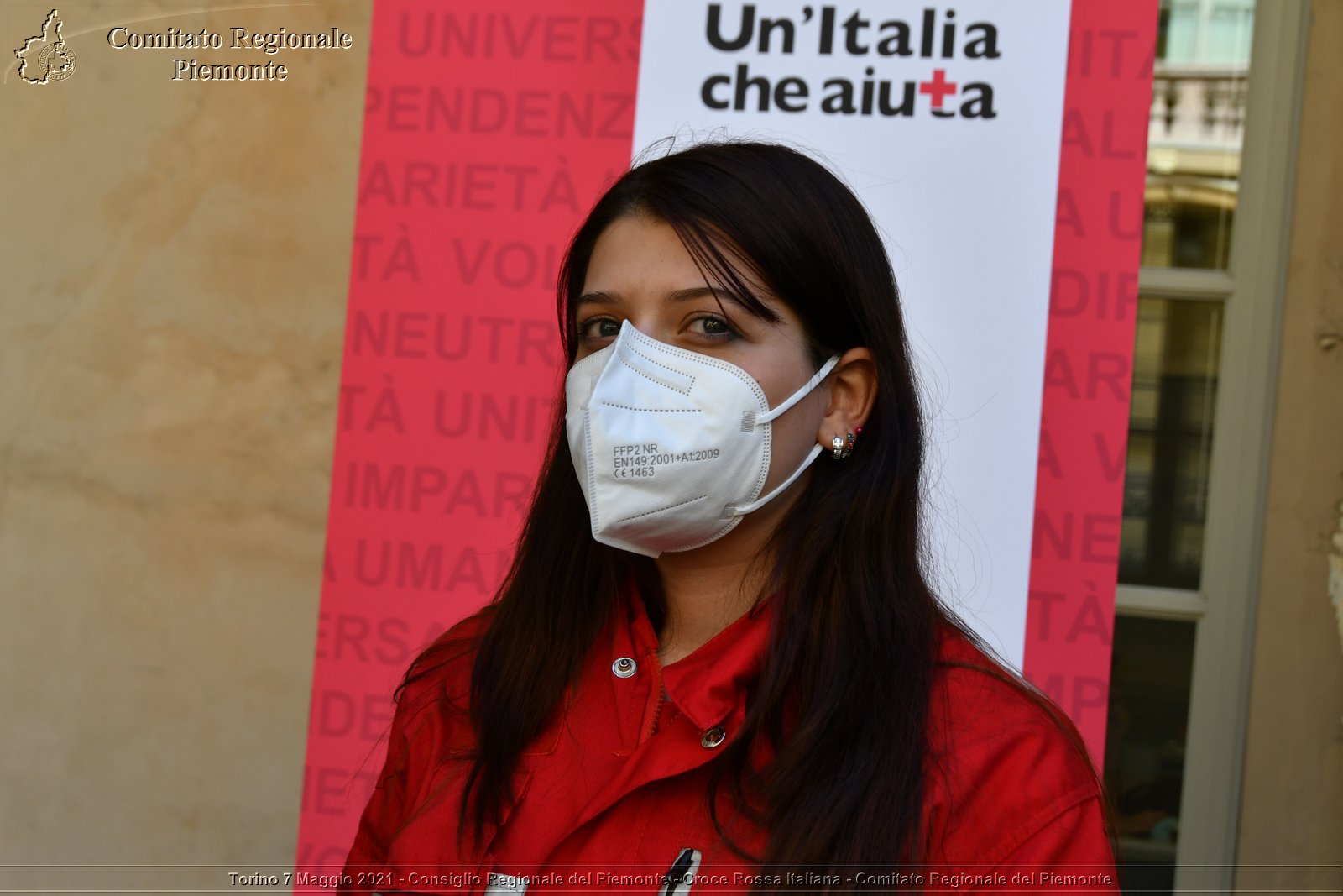 Torino 7 Maggio 2021 - Consiglio Regionale del Piemonte - Croce Rossa Italiana - Comitato Regionale del Piemonte