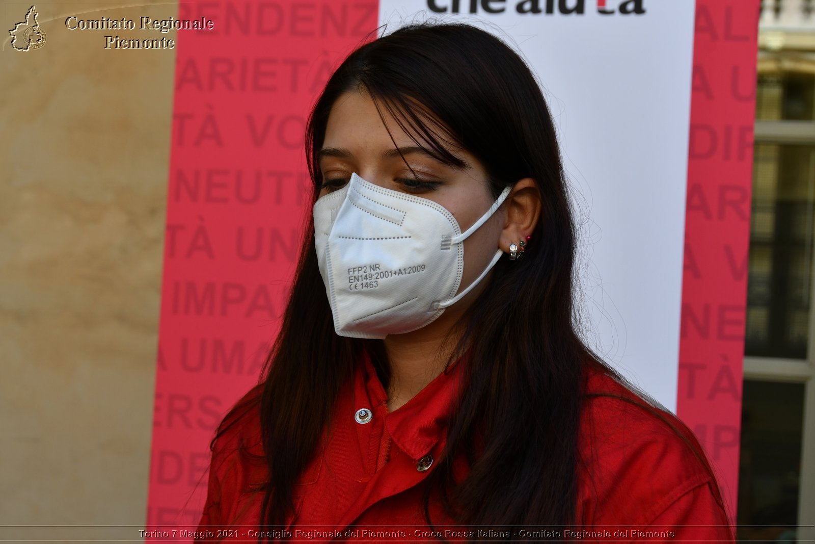 Torino 7 Maggio 2021 - Consiglio Regionale del Piemonte - Croce Rossa Italiana - Comitato Regionale del Piemonte