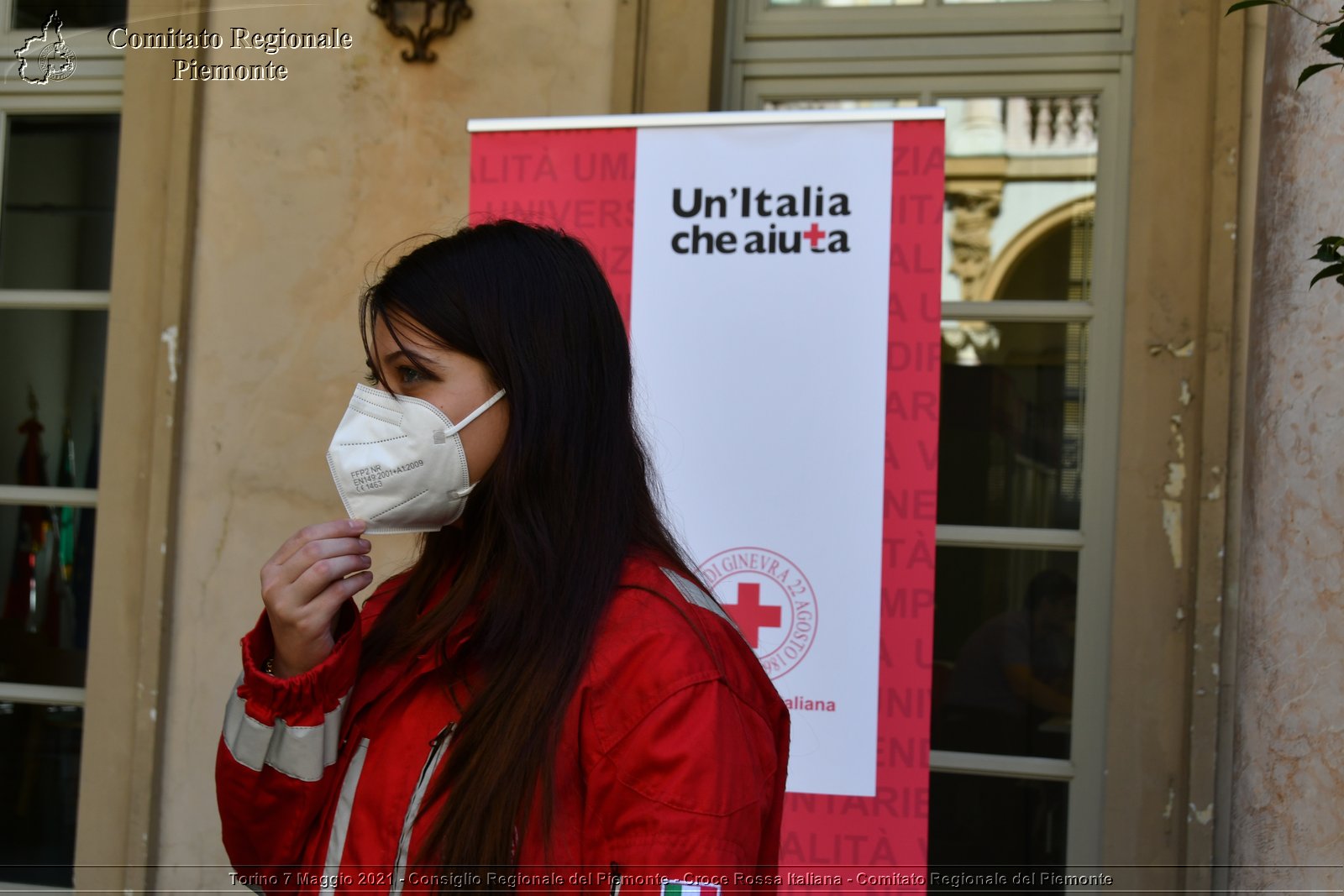 Torino 7 Maggio 2021 - Consiglio Regionale del Piemonte - Croce Rossa Italiana - Comitato Regionale del Piemonte