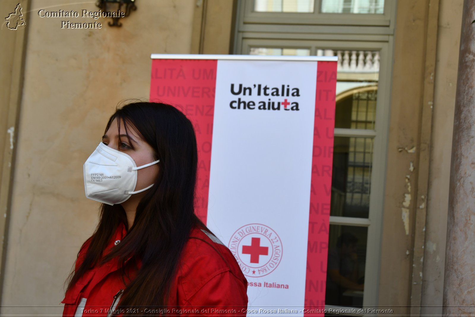 Torino 7 Maggio 2021 - Consiglio Regionale del Piemonte - Croce Rossa Italiana - Comitato Regionale del Piemonte