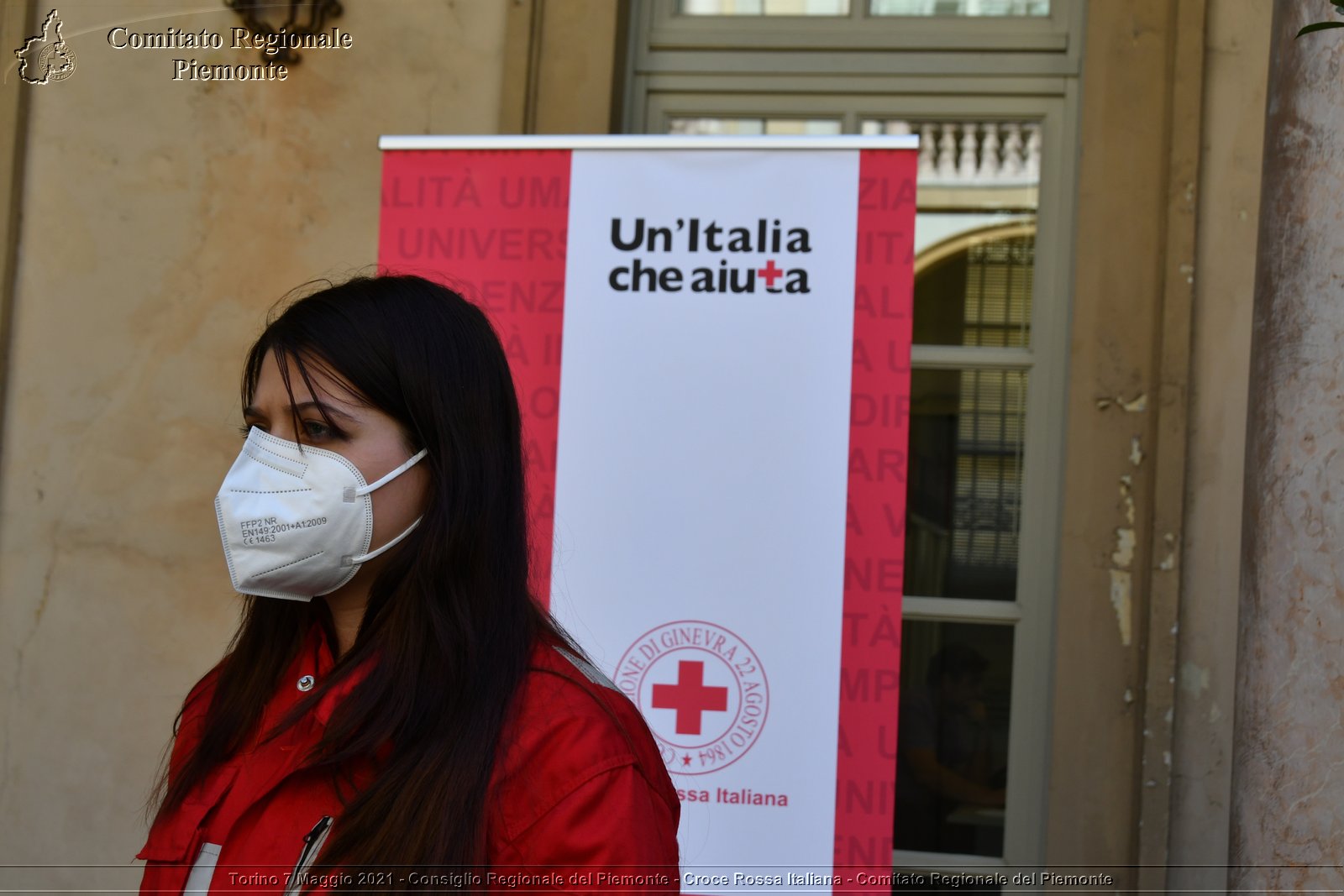 Torino 7 Maggio 2021 - Consiglio Regionale del Piemonte - Croce Rossa Italiana - Comitato Regionale del Piemonte