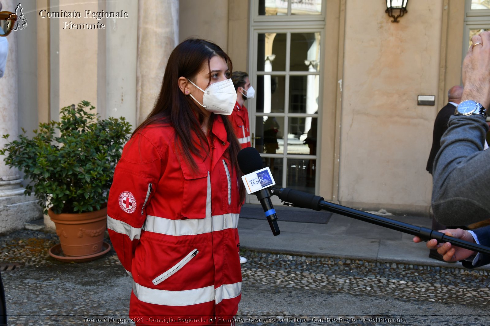 Torino 7 Maggio 2021 - Consiglio Regionale del Piemonte - Croce Rossa Italiana - Comitato Regionale del Piemonte