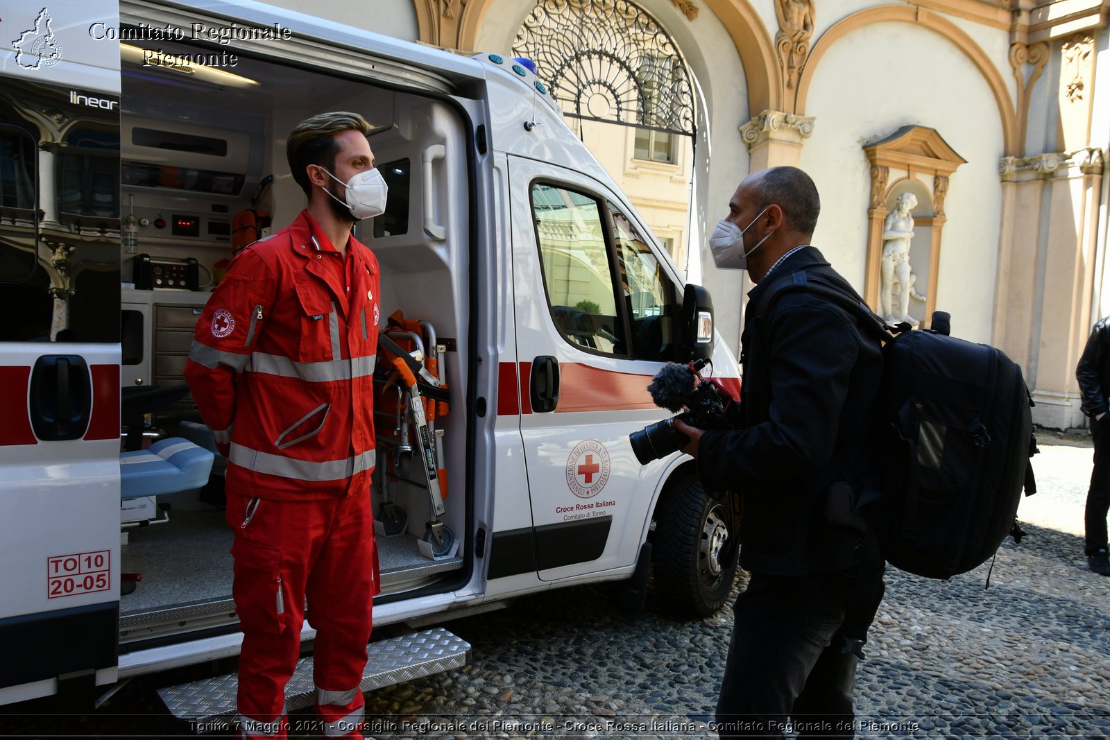 Torino 7 Maggio 2021 - Consiglio Regionale del Piemonte - Croce Rossa Italiana - Comitato Regionale del Piemonte