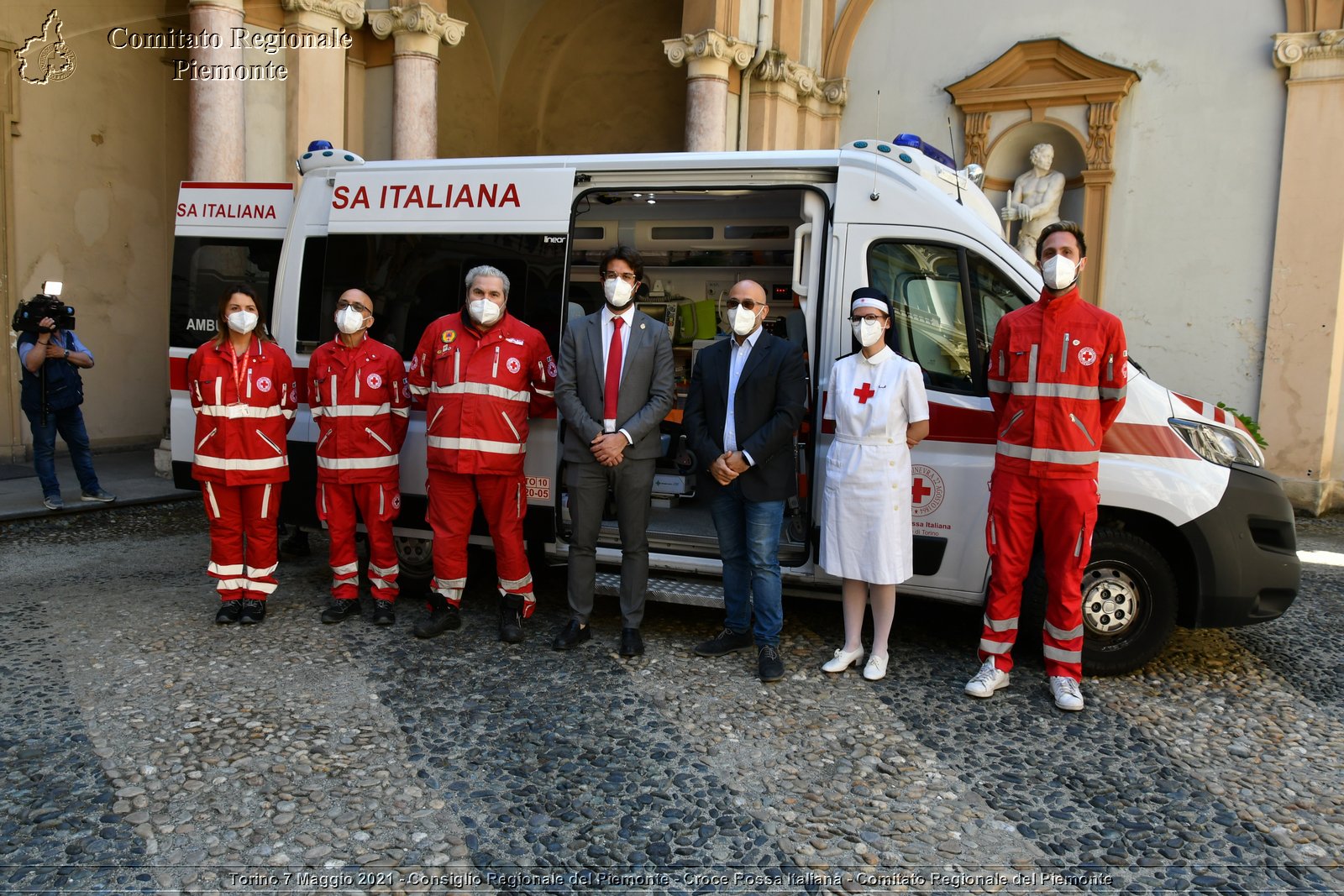 Torino 7 Maggio 2021 - Consiglio Regionale del Piemonte - Croce Rossa Italiana - Comitato Regionale del Piemonte