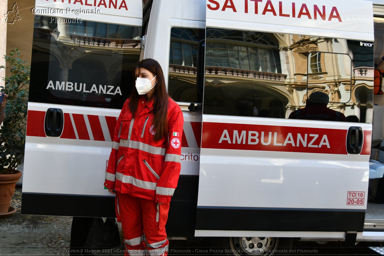 Torino 7 Maggio 2021 - Consiglio Regionale del Piemonte - Croce Rossa Italiana - Comitato Regionale del Piemonte