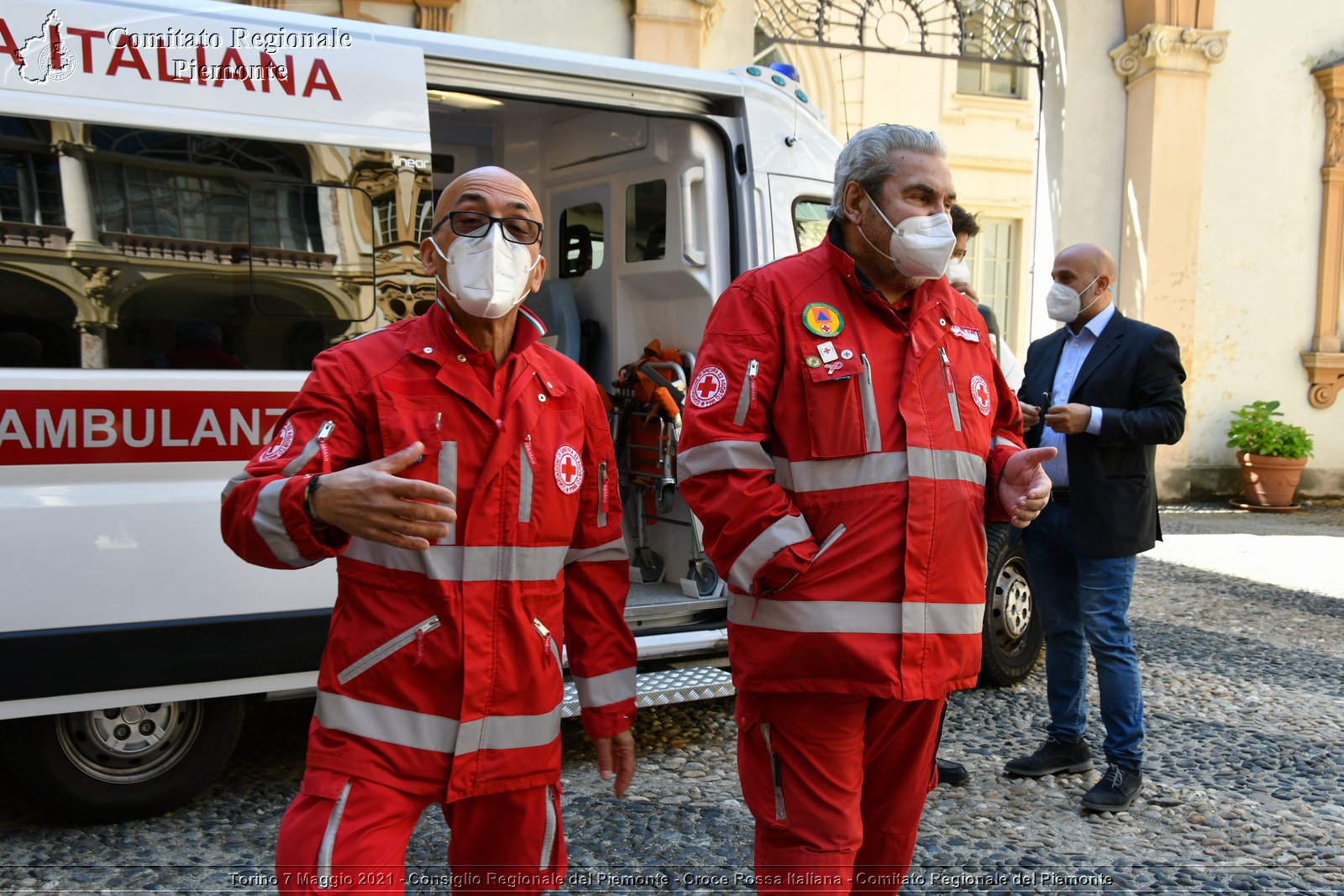 Torino 7 Maggio 2021 - Consiglio Regionale del Piemonte - Croce Rossa Italiana - Comitato Regionale del Piemonte